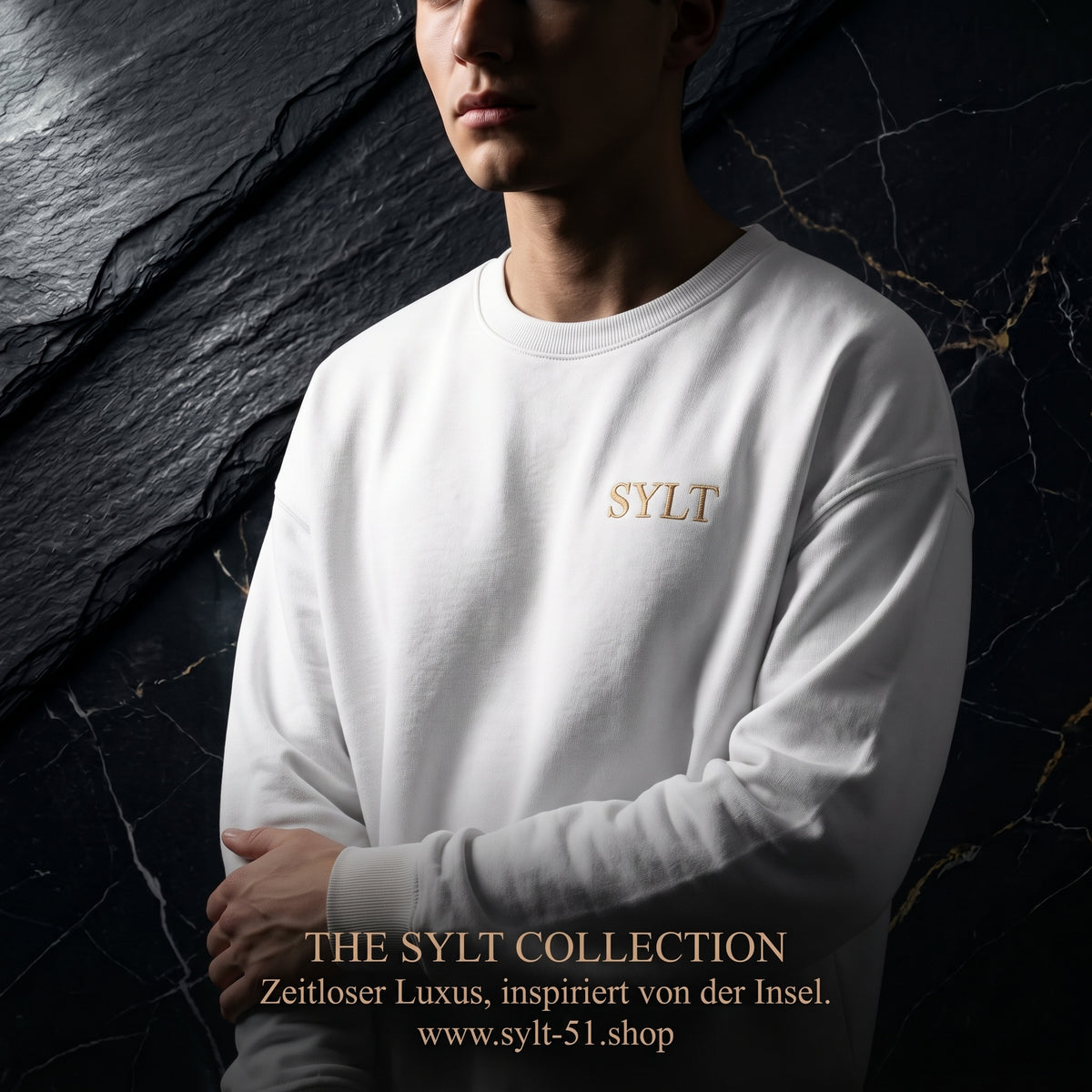 SYLT Bruststick - Premium Oversize Sweatshirt