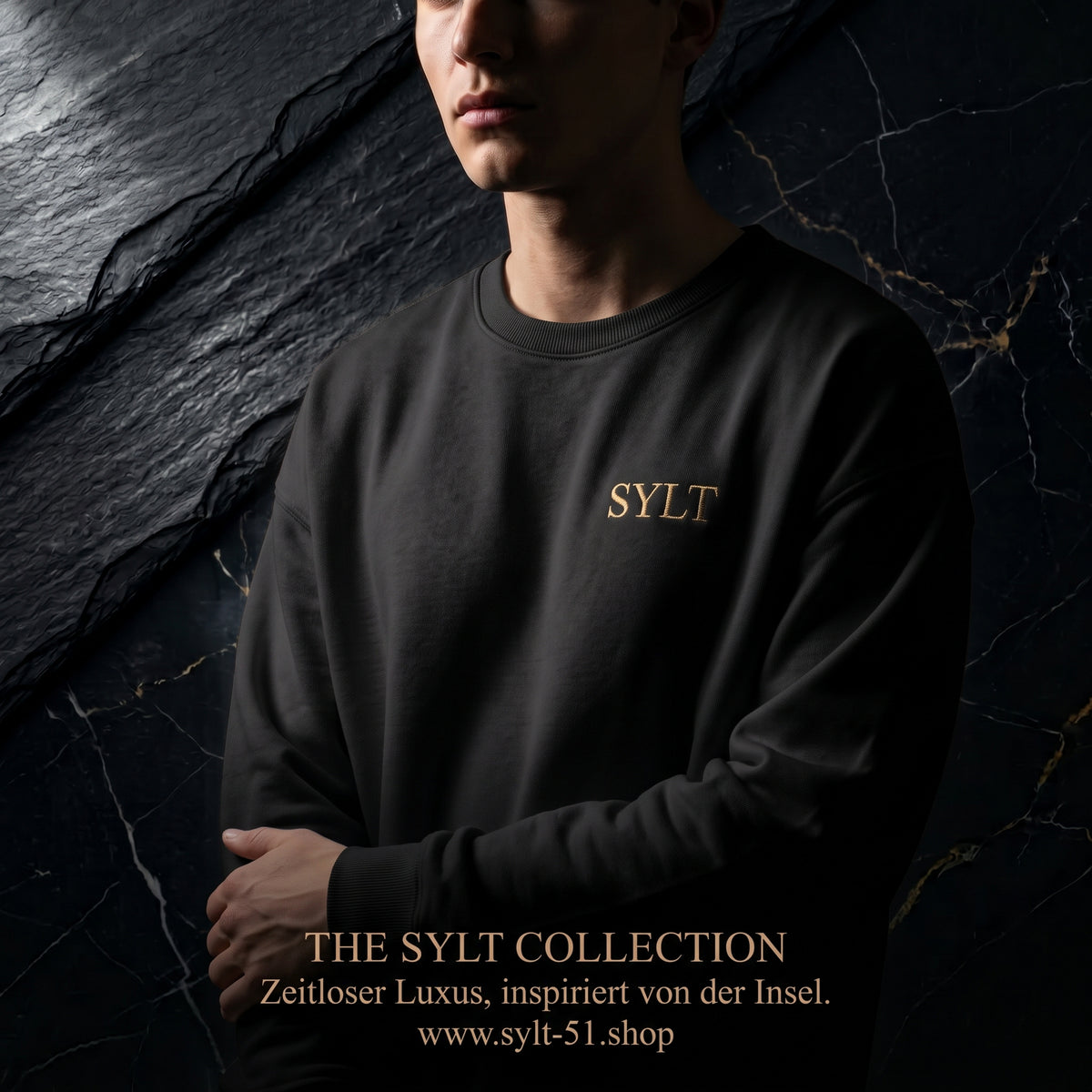 SYLT Bruststick - Premium Oversize Sweatshirt