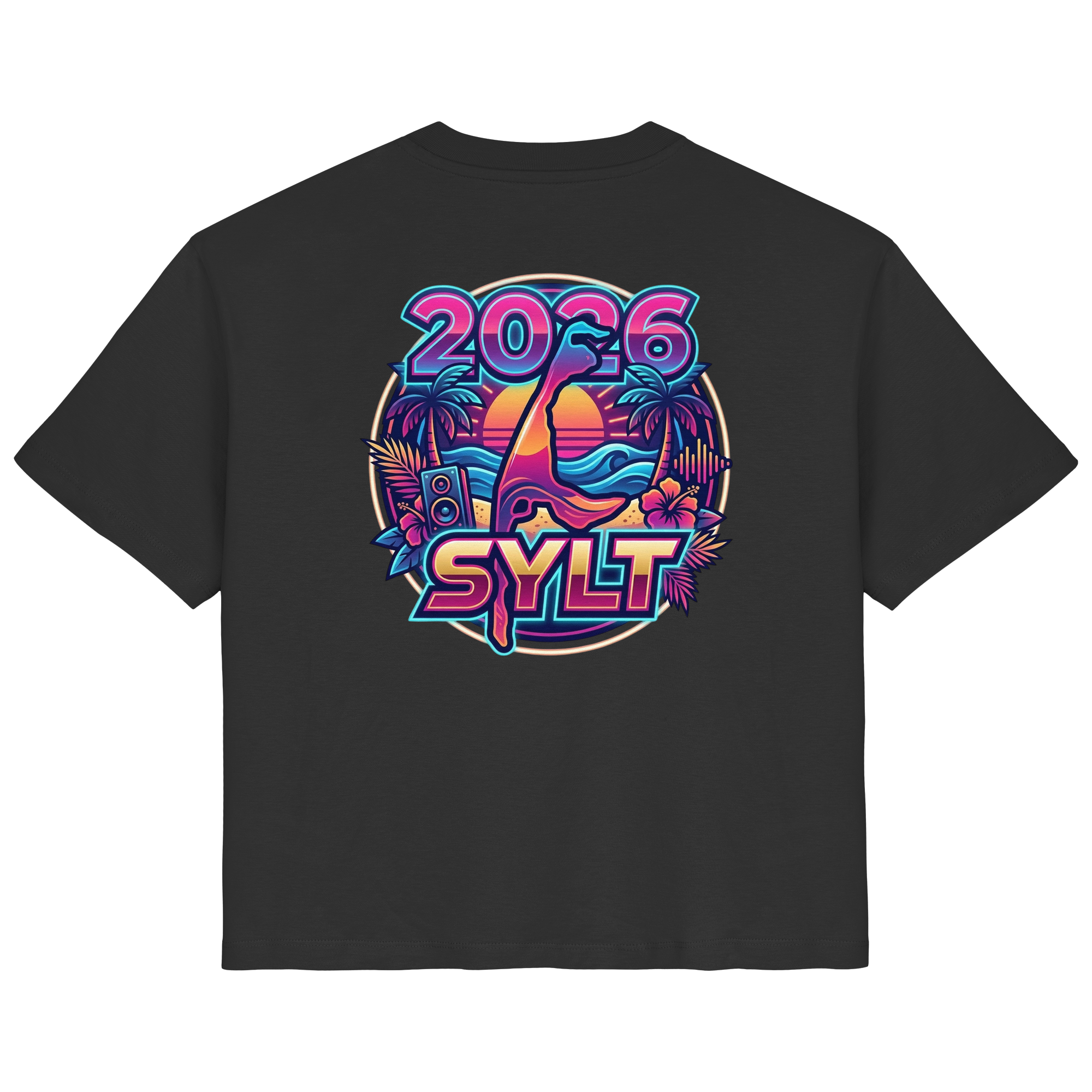 Sylt 2026 - das Frauen Premium T-Shirt (Backprint)