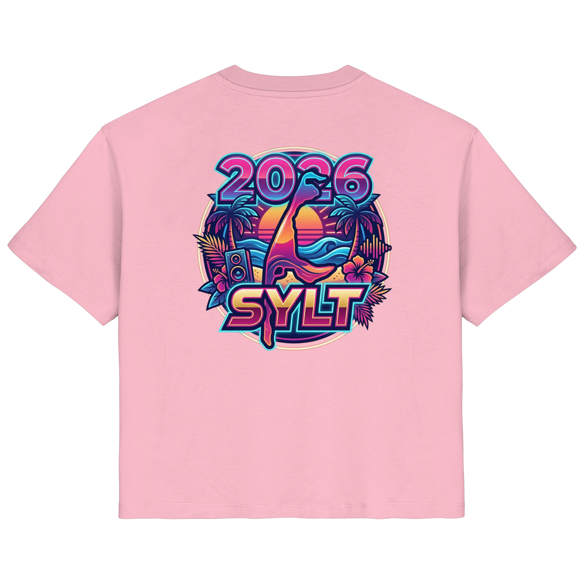 Sylt 2026 - das Frauen Premium T-Shirt (Backprint)