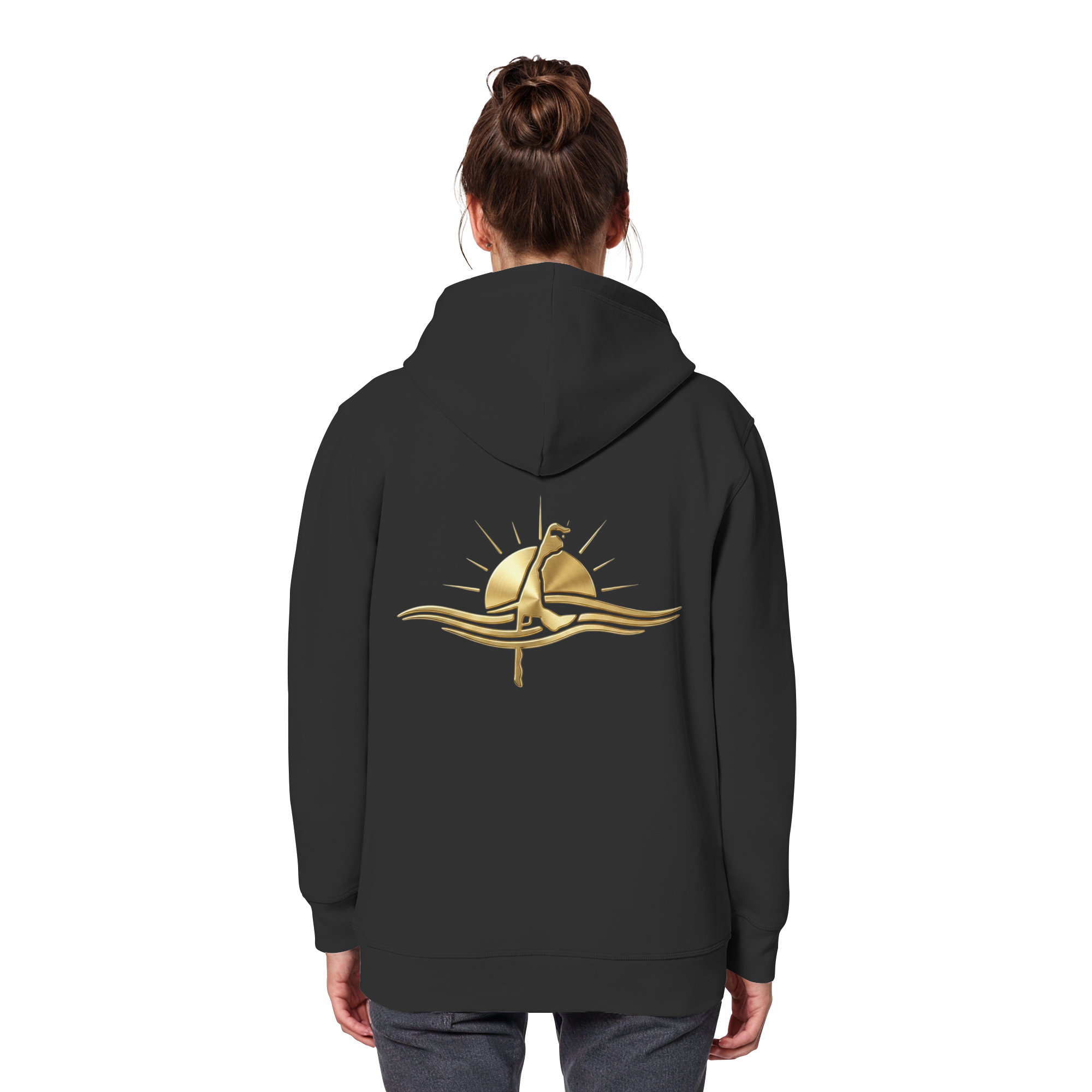 BLACK or WHITE ~ 3. Edition Print - Premium Hoodie
