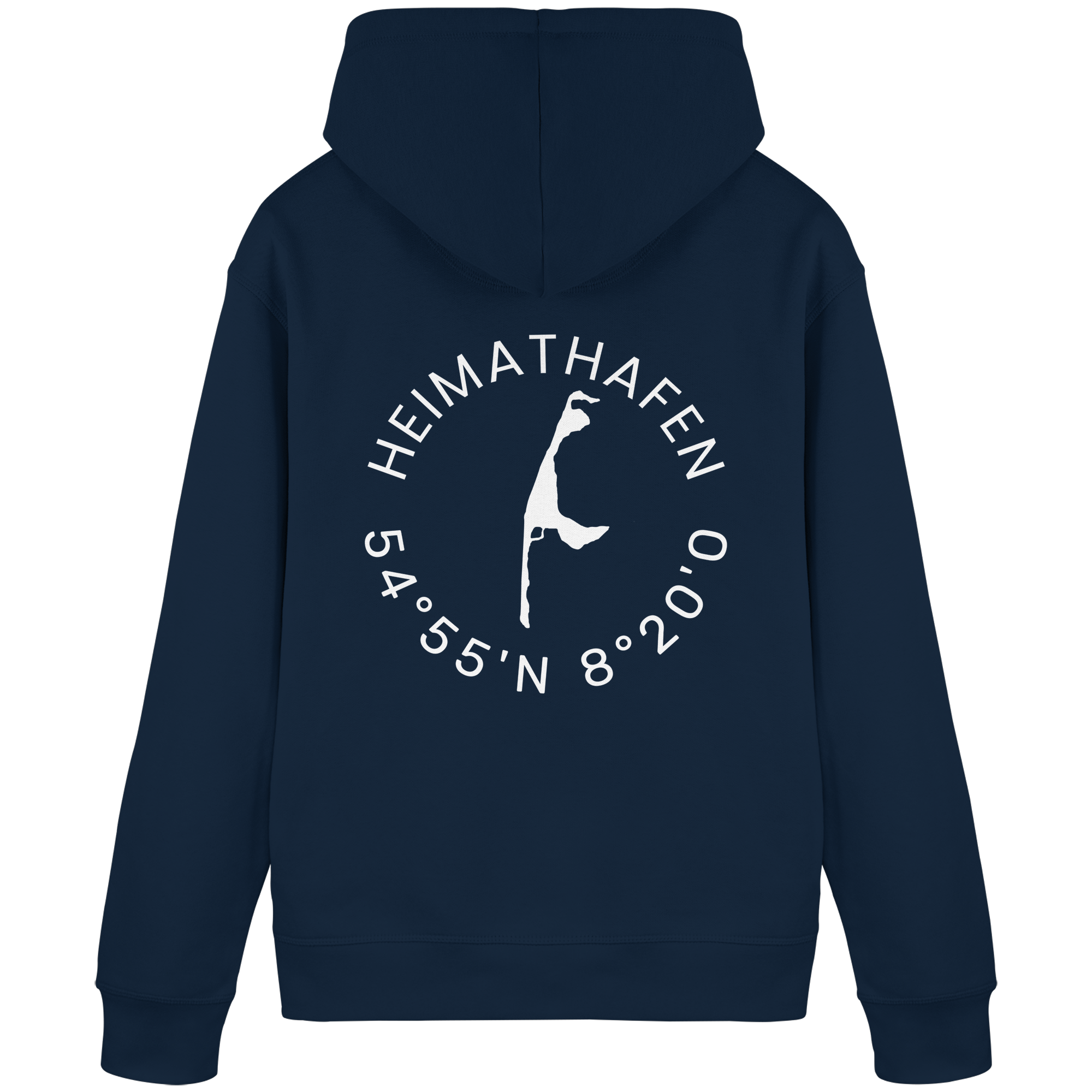 Deine Heimat, dein Hafen, dein Sylt (Hinten) - Basic Hoodie