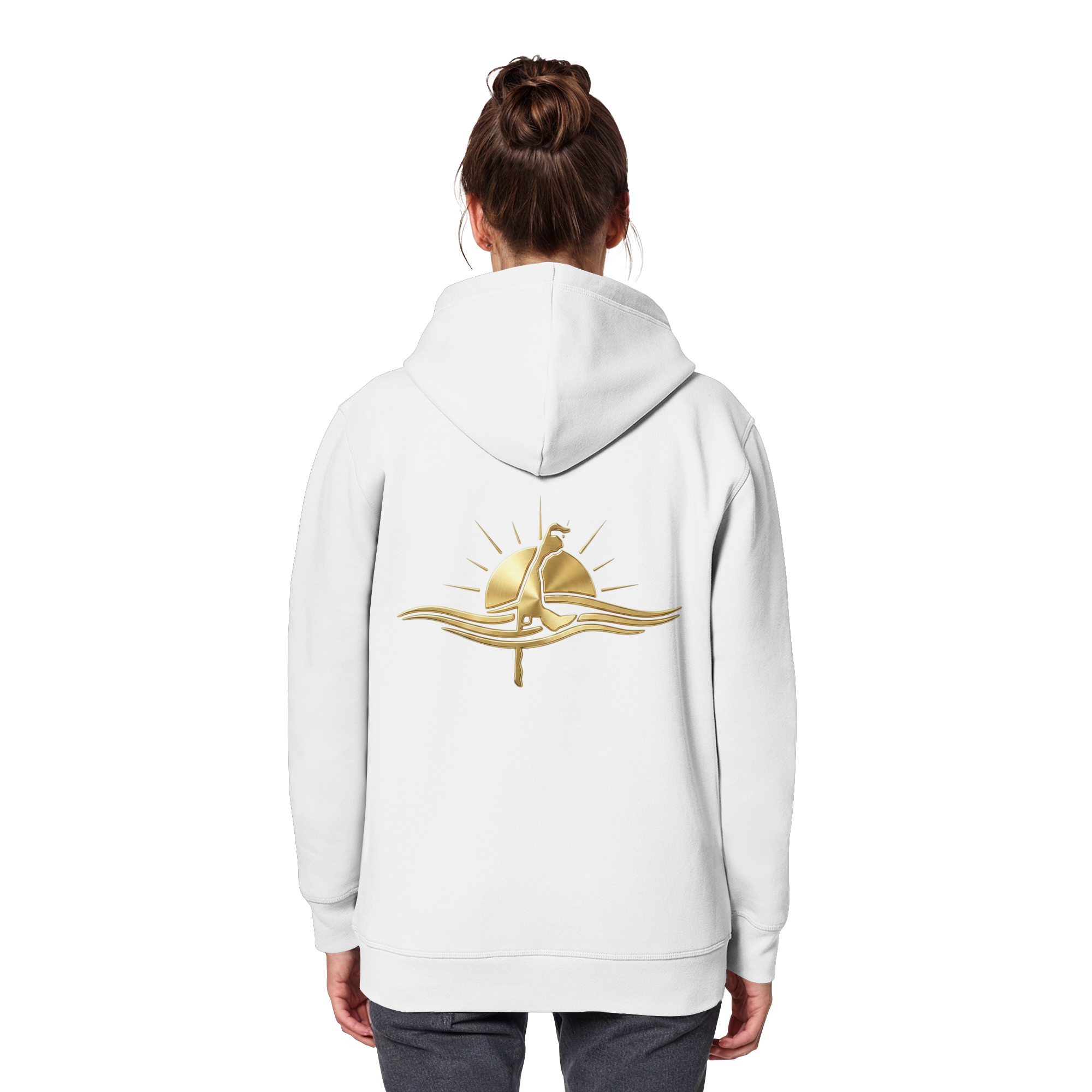 BLACK or WHITE ~ 3. Edition Print - Premium Hoodie