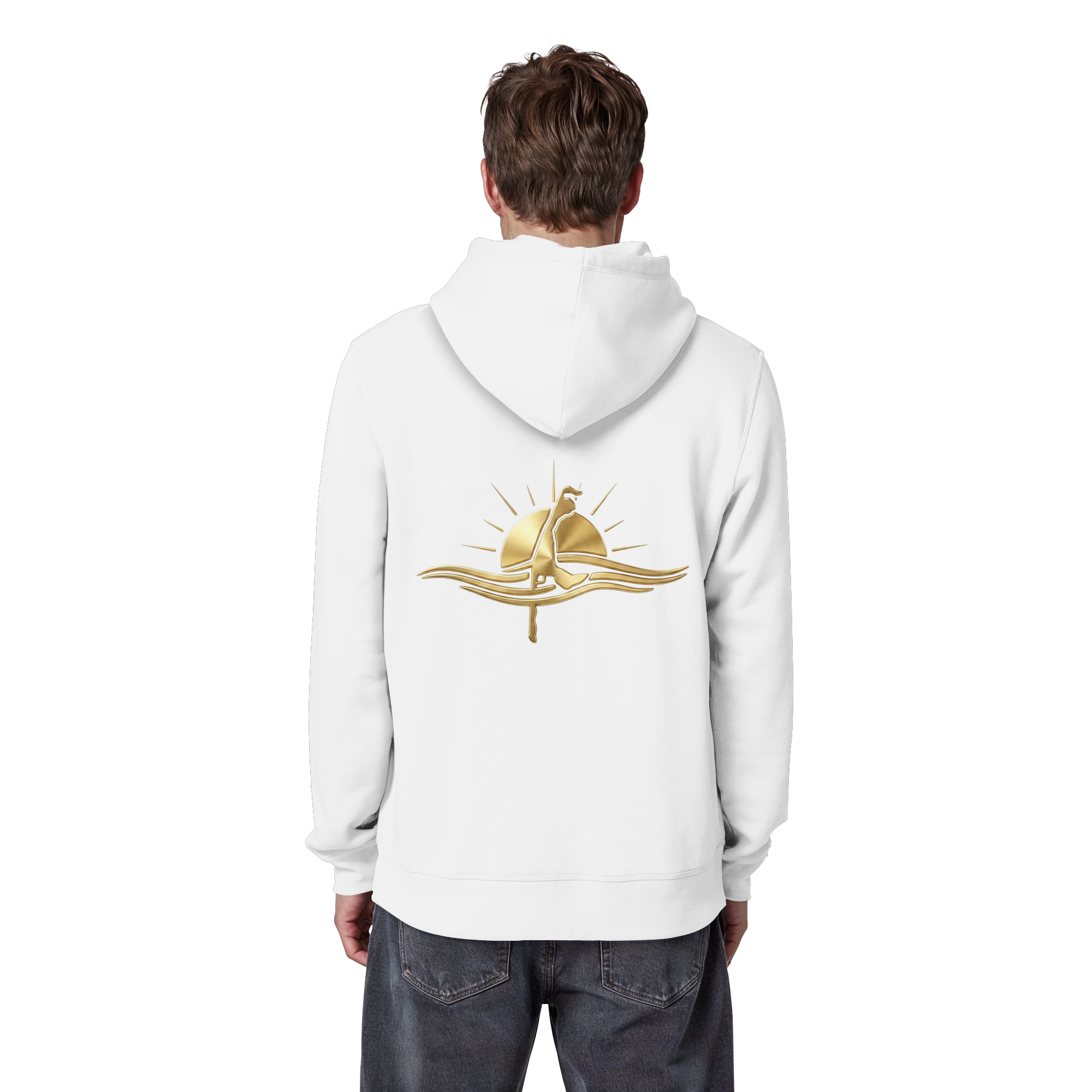 BLACK or WHITE ~ 3. Edition Print - Premium Hoodie