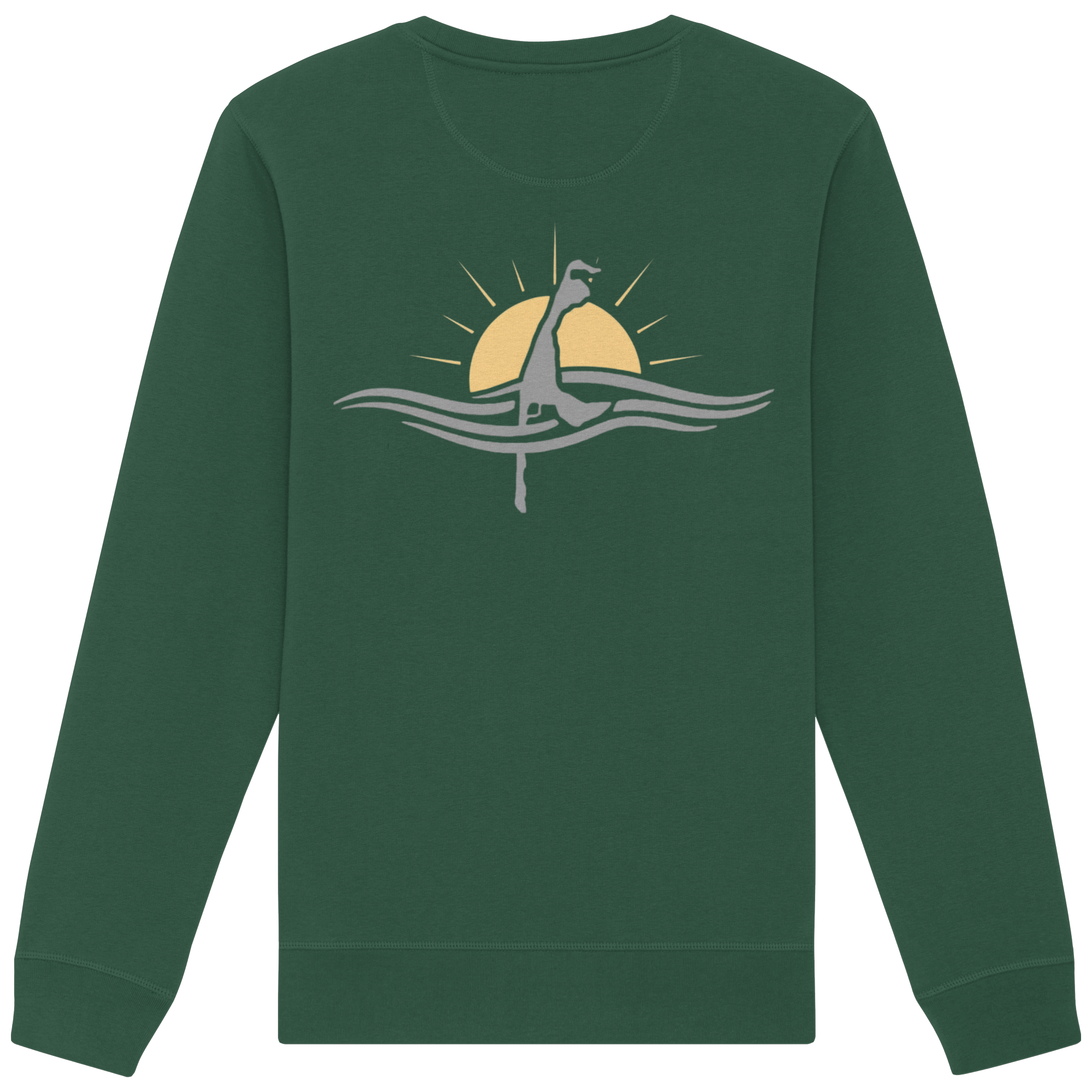 Sonne über Sylt - Summer Feeling mit Stick (front) & Logo (hinten)  - Sweatshirt