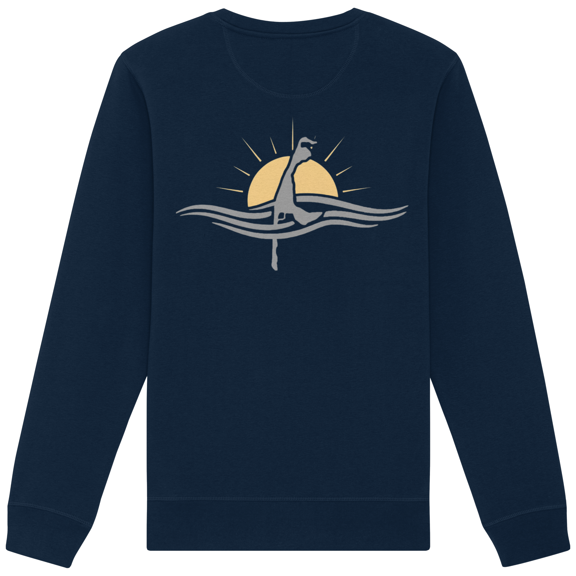 Sonne über Sylt - Summer Feeling mit Stick (front) & Logo (hinten)  - Sweatshirt