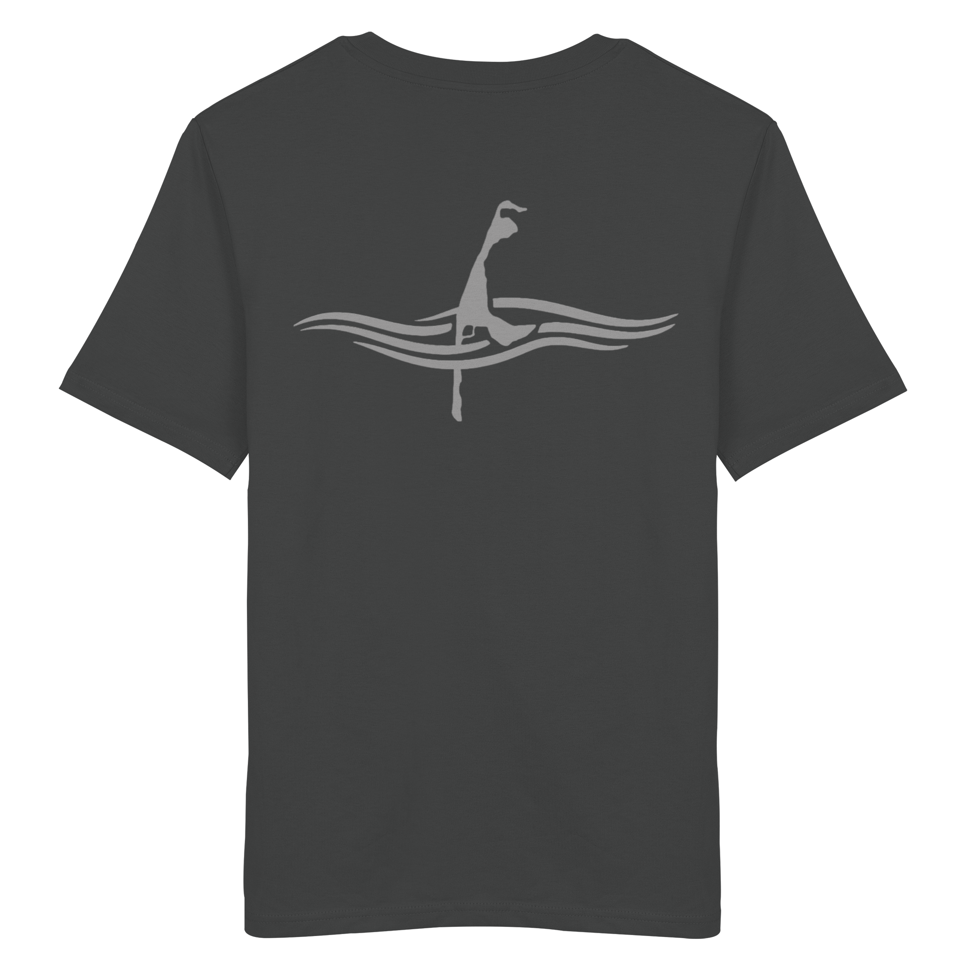maritimes Sylt vom Meer umschlungen (Rücken) - Basic Shirt