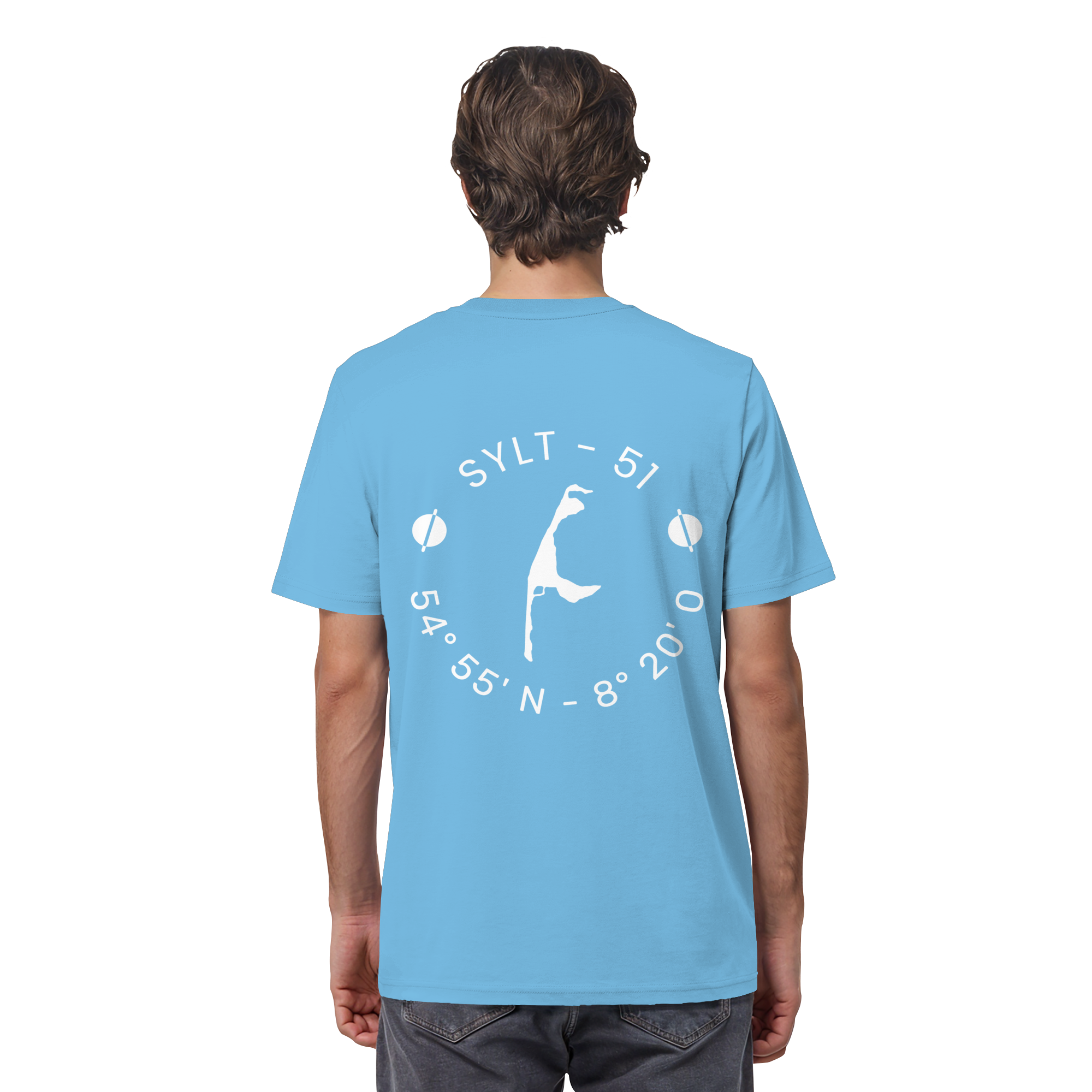 Sylter Heimathafen (rund-back) - Basic T-Shirt