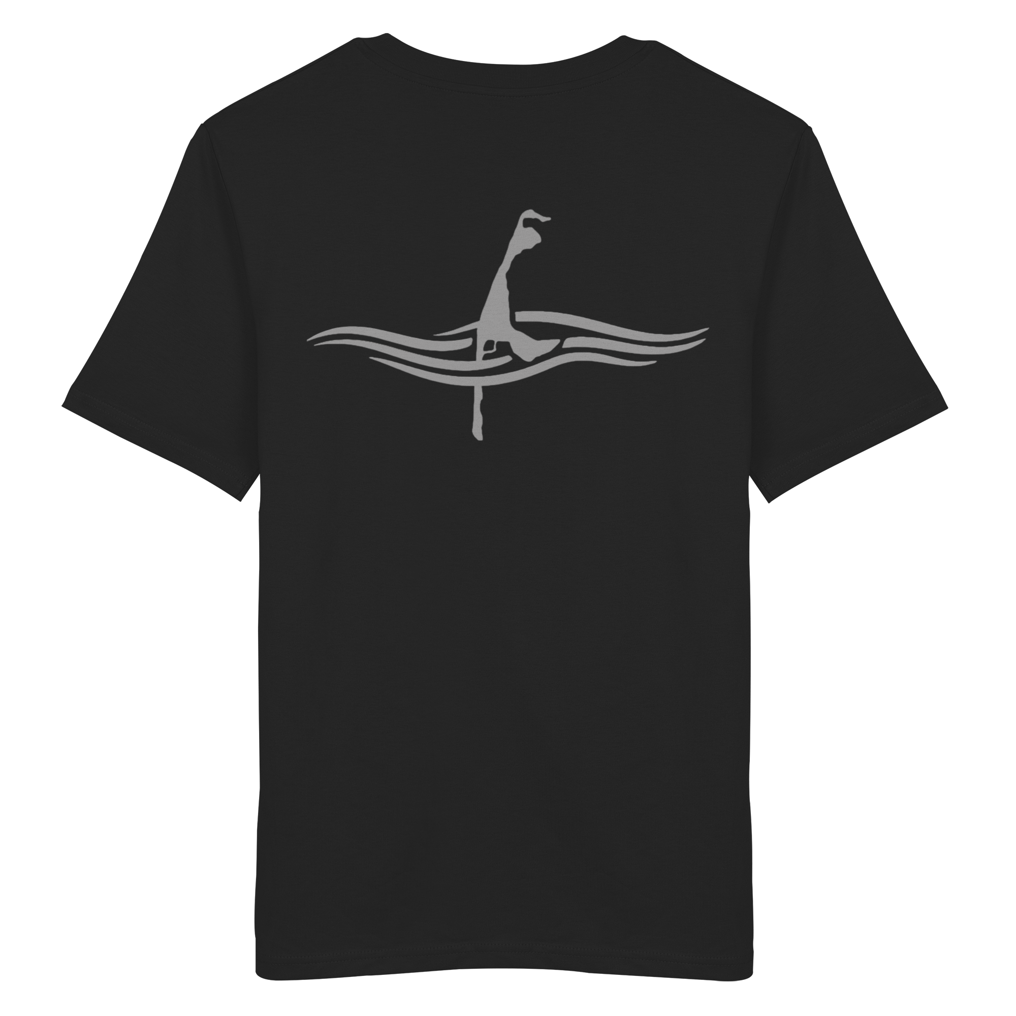 maritimes Sylt vom Meer umschlungen (Rücken) - Basic Shirt