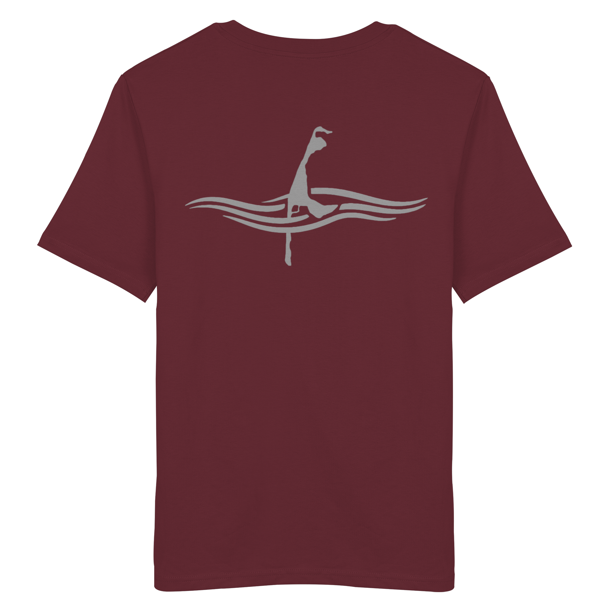 maritimes Sylt vom Meer umschlungen (Rücken) - Basic Shirt