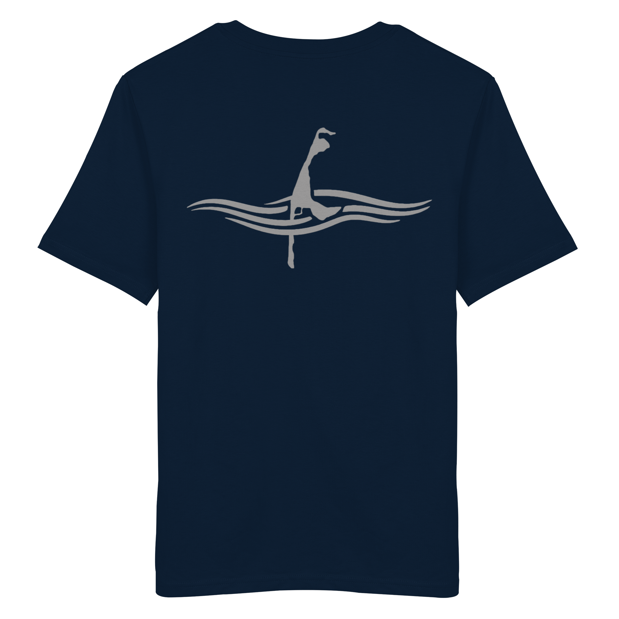 maritimes Sylt vom Meer umschlungen (Rücken) - Basic Shirt