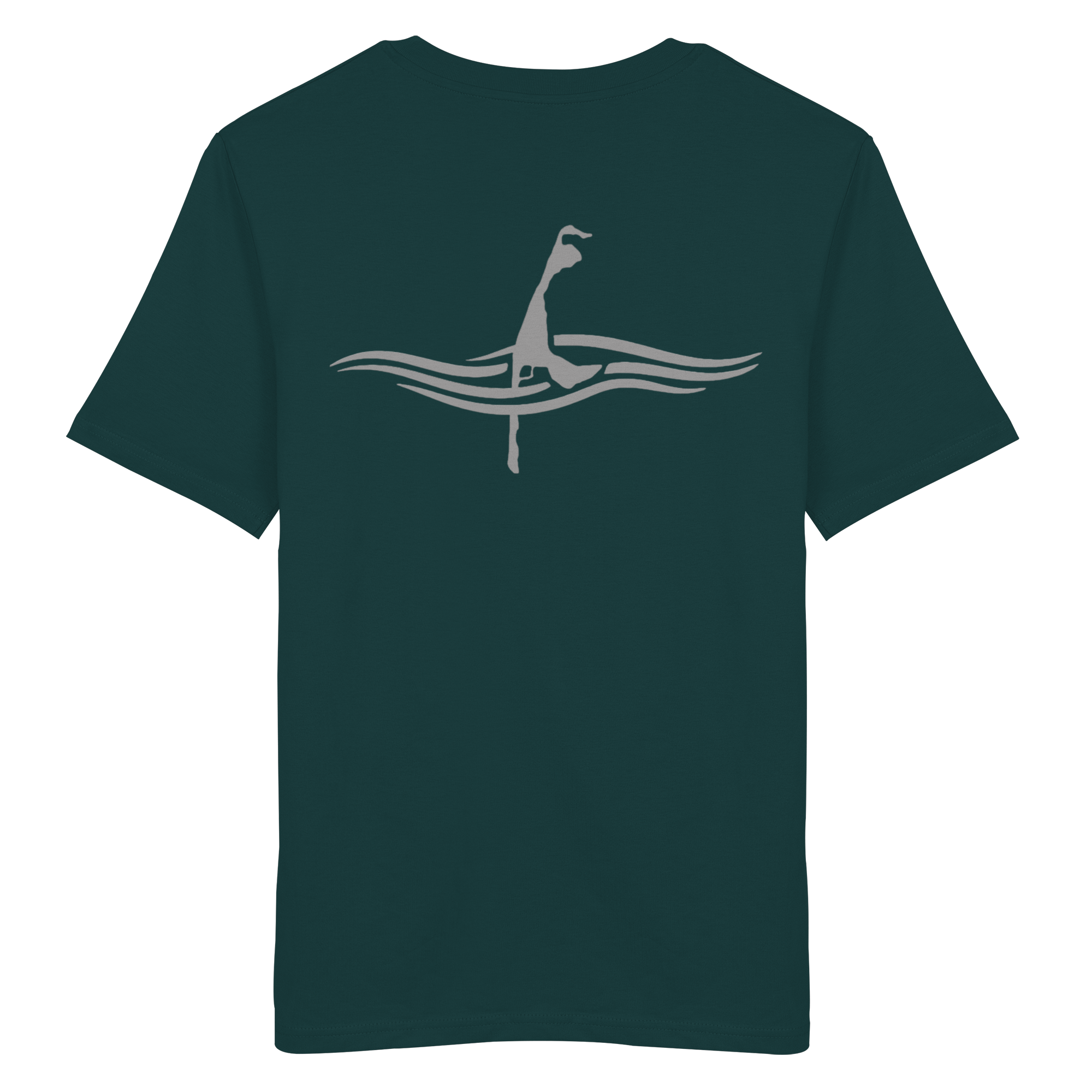 maritimes Sylt vom Meer umschlungen (Rücken) - Basic Shirt