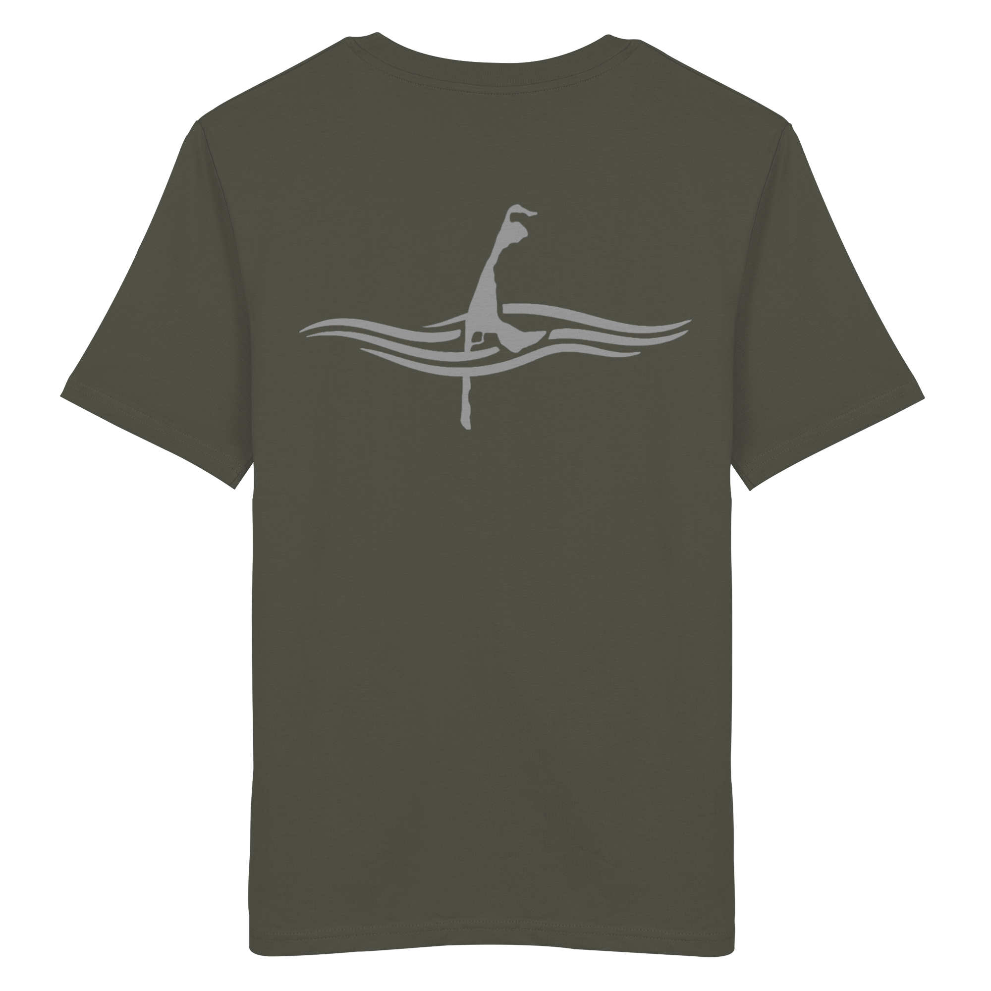 maritimes Sylt vom Meer umschlungen (Rücken) - Basic Shirt