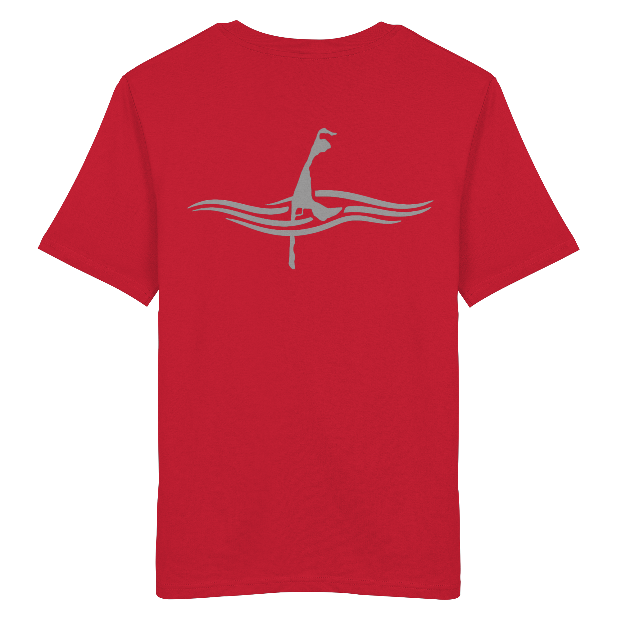 maritimes Sylt vom Meer umschlungen (Rücken) - Basic Shirt