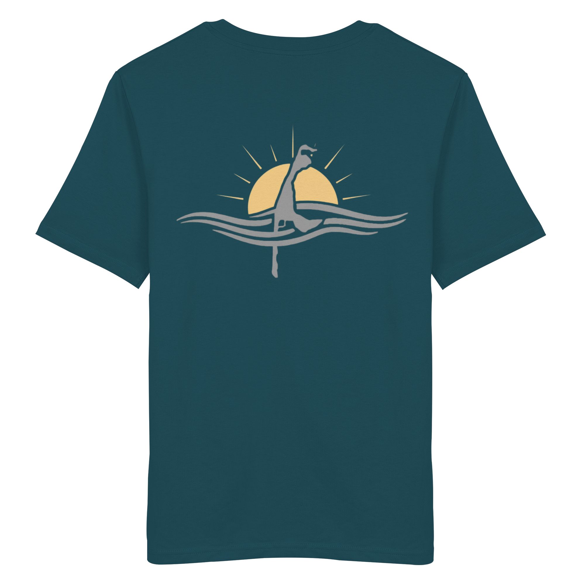 Sonne über Sylt - Summer Feeling Logo (hinten) - Premium T-Shirt