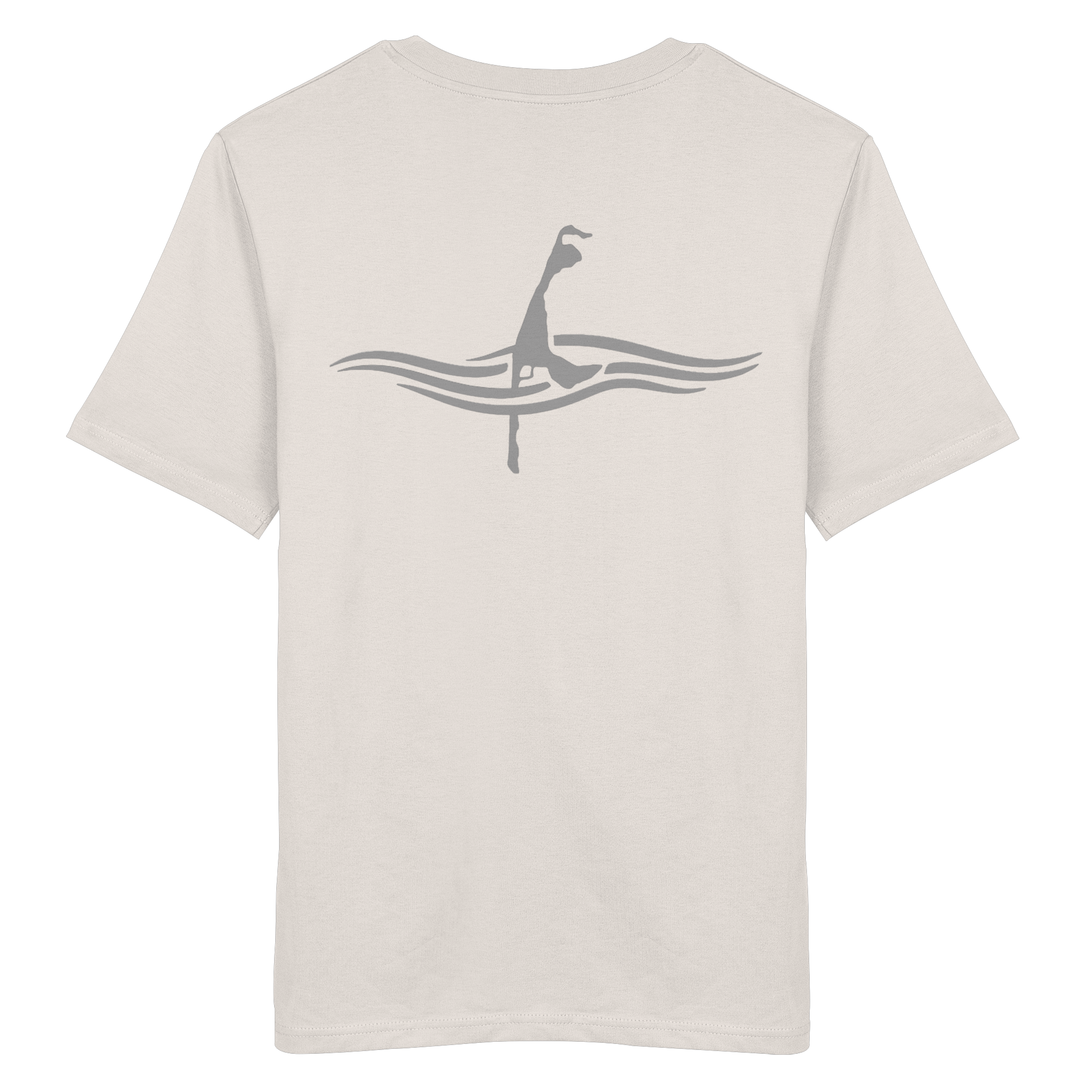 maritimes Sylt vom Meer umschlungen (Rücken) - Basic Shirt