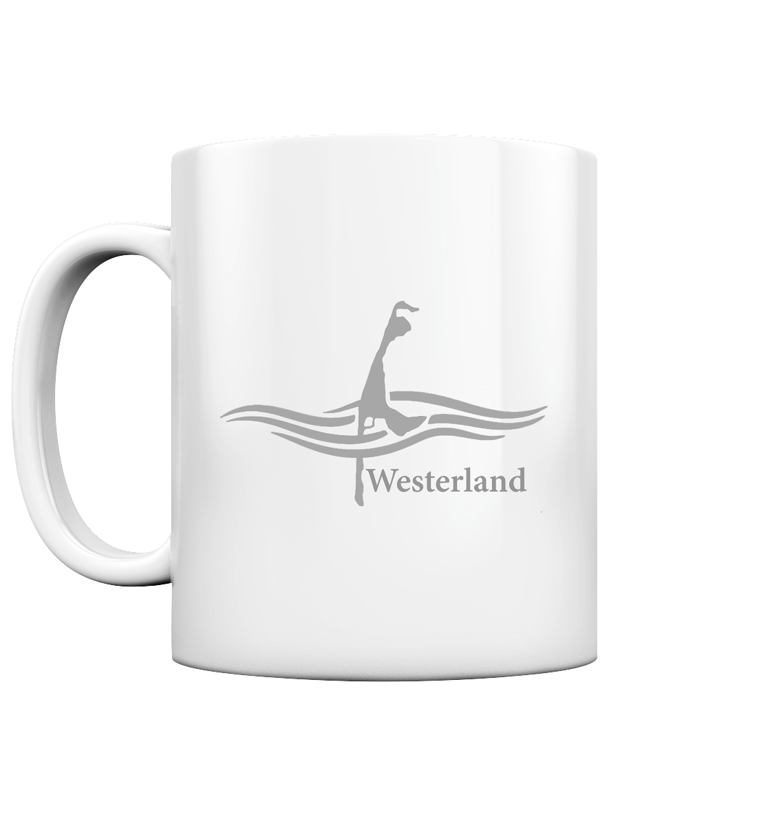 maritimes Sylt vom Meer umschlungen - Edition Westerland - Tasse glossy