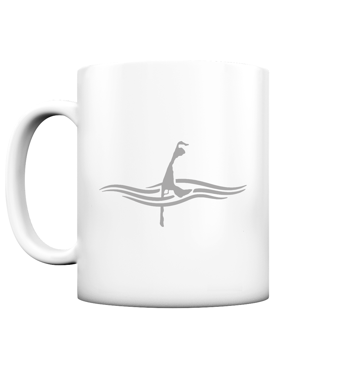maritimes Sylt vom Meer umschlungen  - Tasse matt