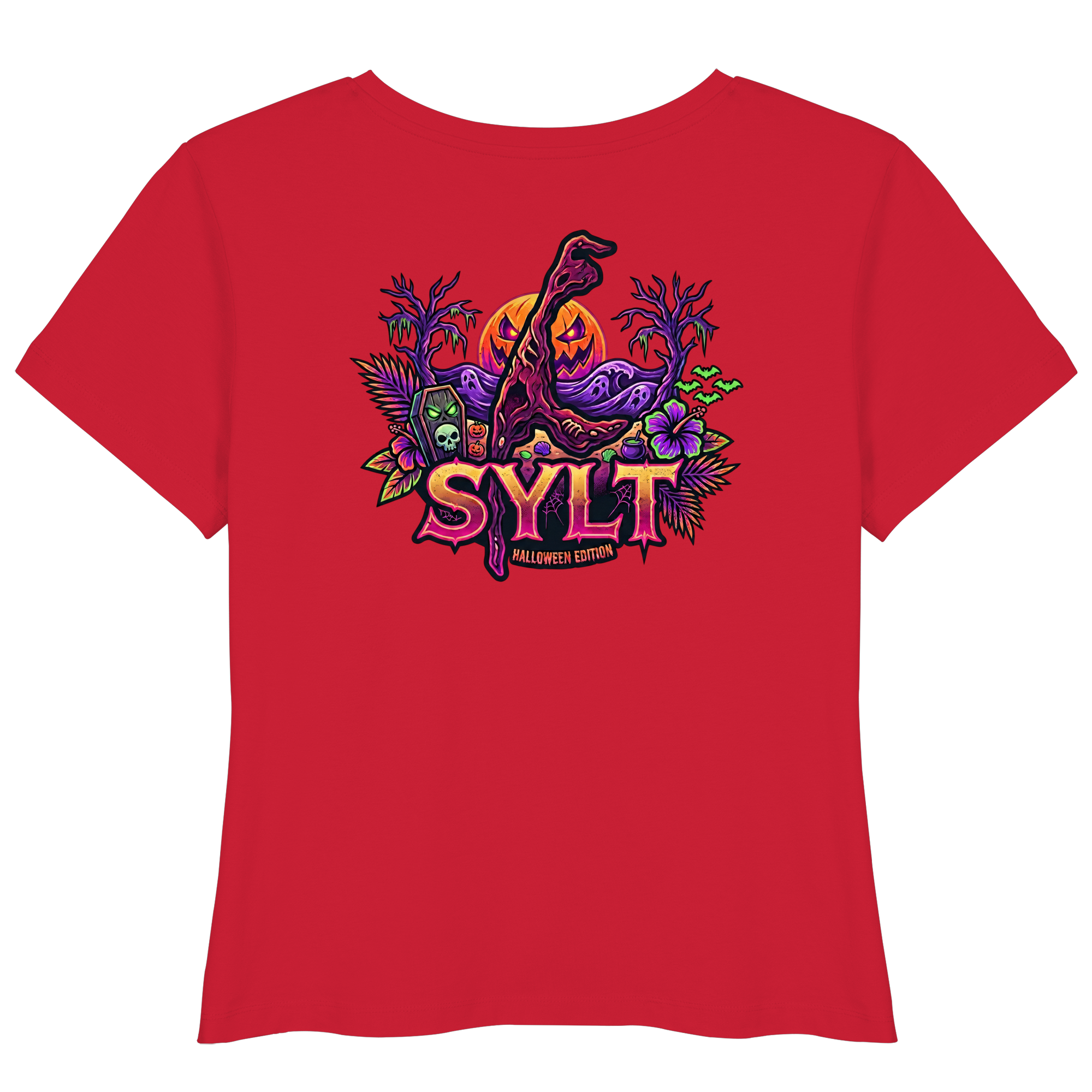 🎃 SYLT HALLOWEEN EDITION – FRAUEN LIGHTWEIGHT T-SHIRT