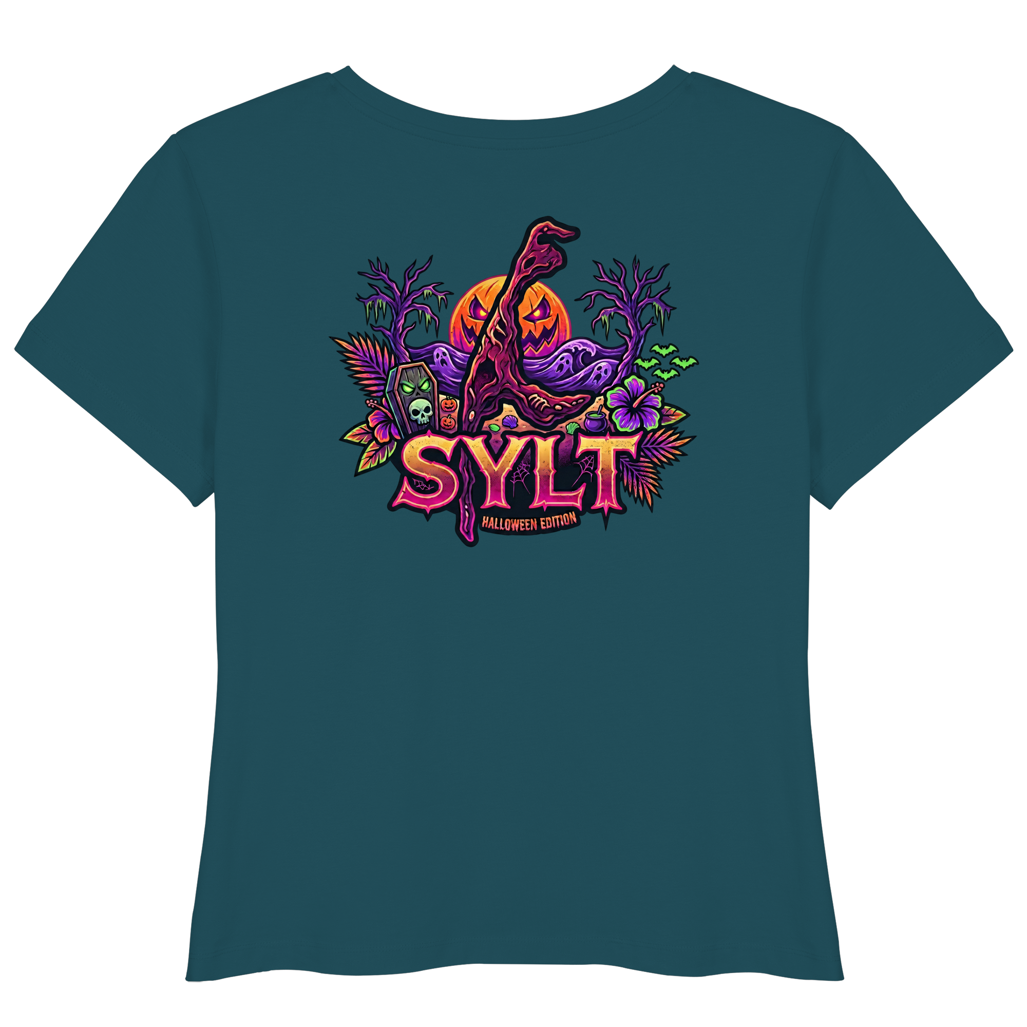 🎃 SYLT HALLOWEEN EDITION – FRAUEN LIGHTWEIGHT T-SHIRT