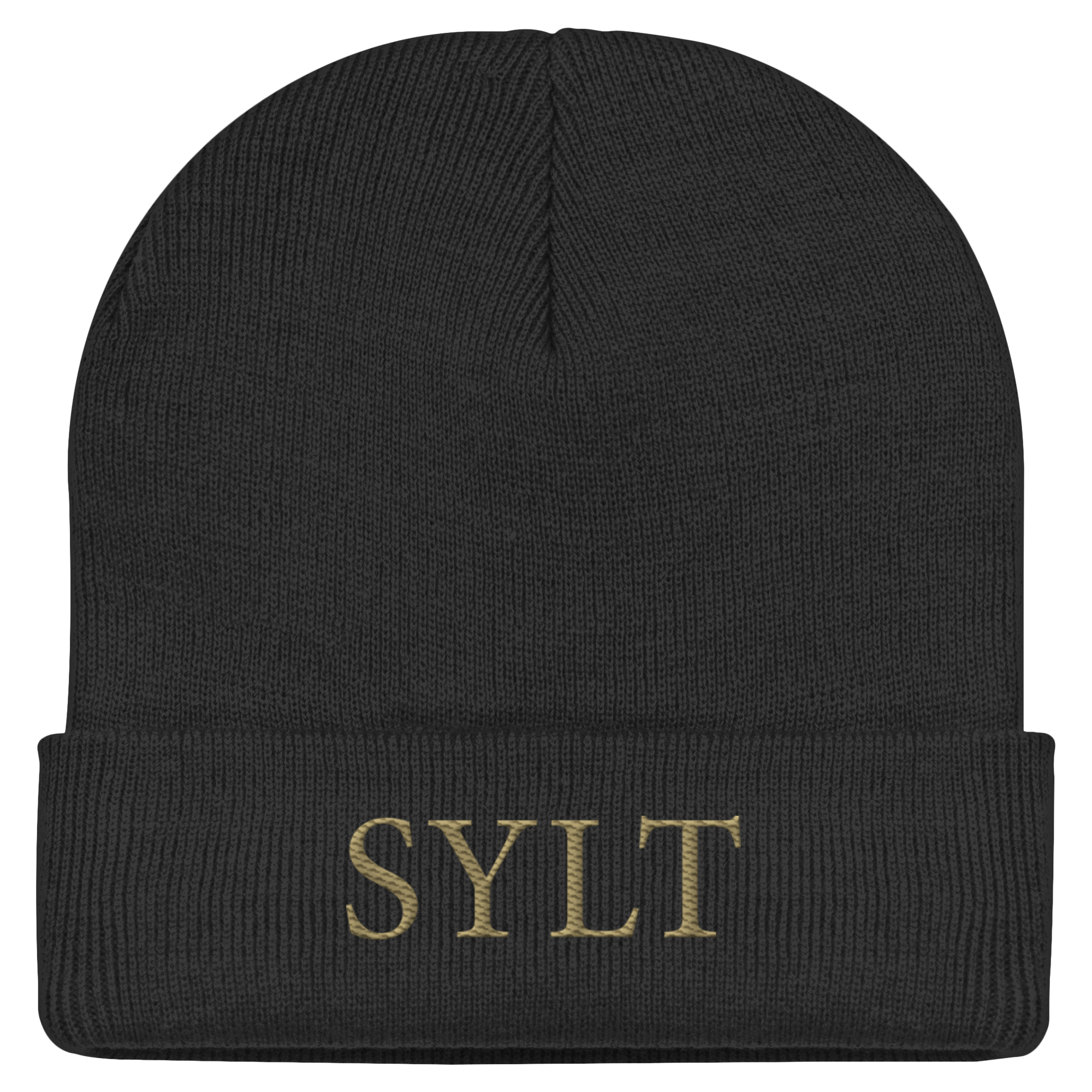 exklusives Sylt Design im Goldstick  - Classic Beanie