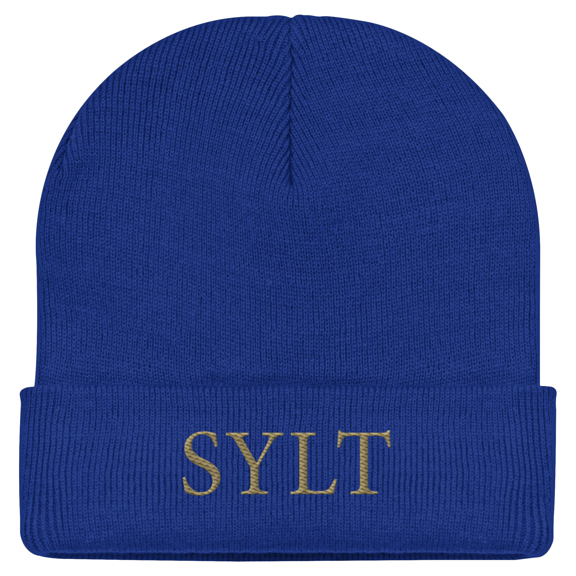 exklusives Sylt Design im Goldstick  - Classic Beanie