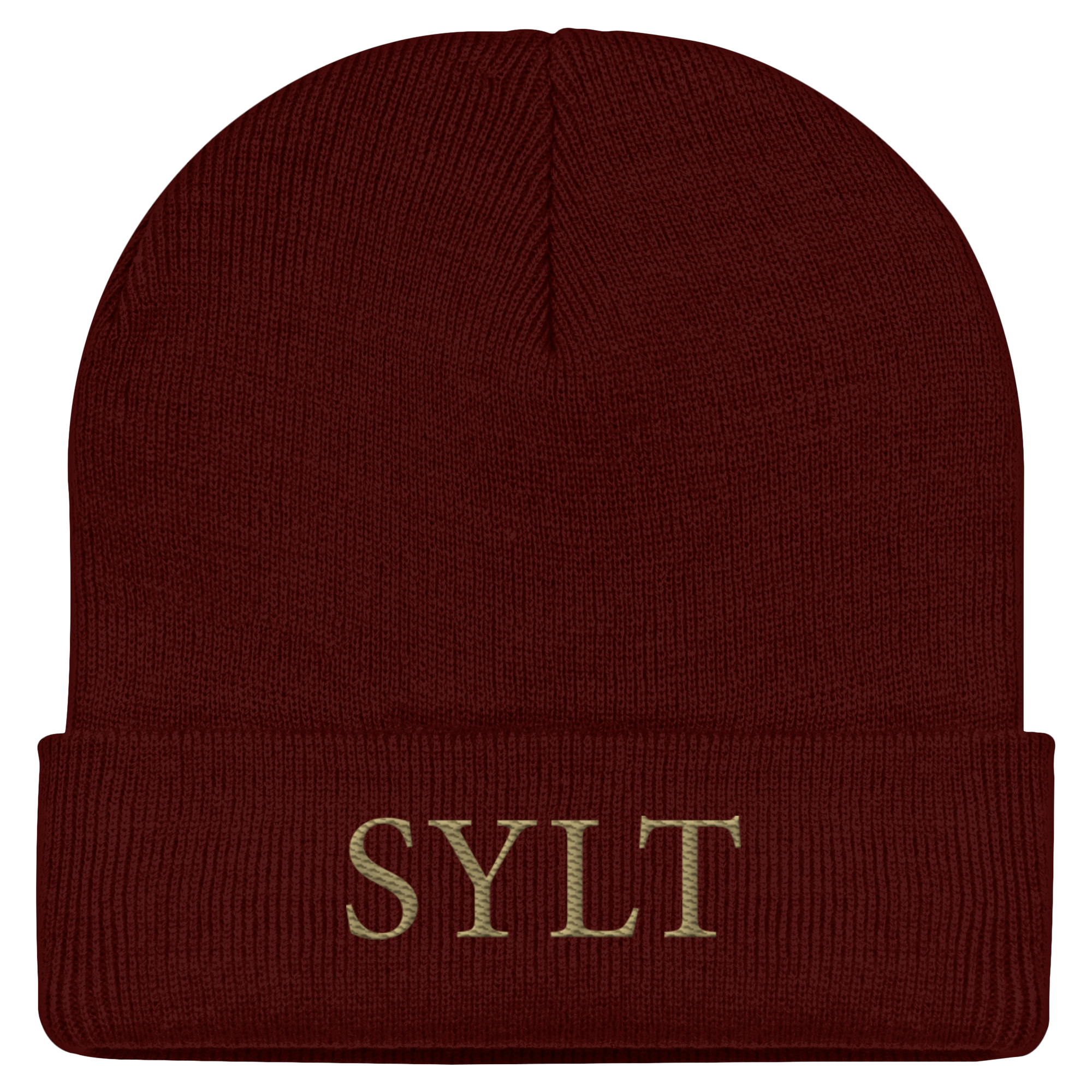 exklusives Sylt Design im Goldstick  - Classic Beanie