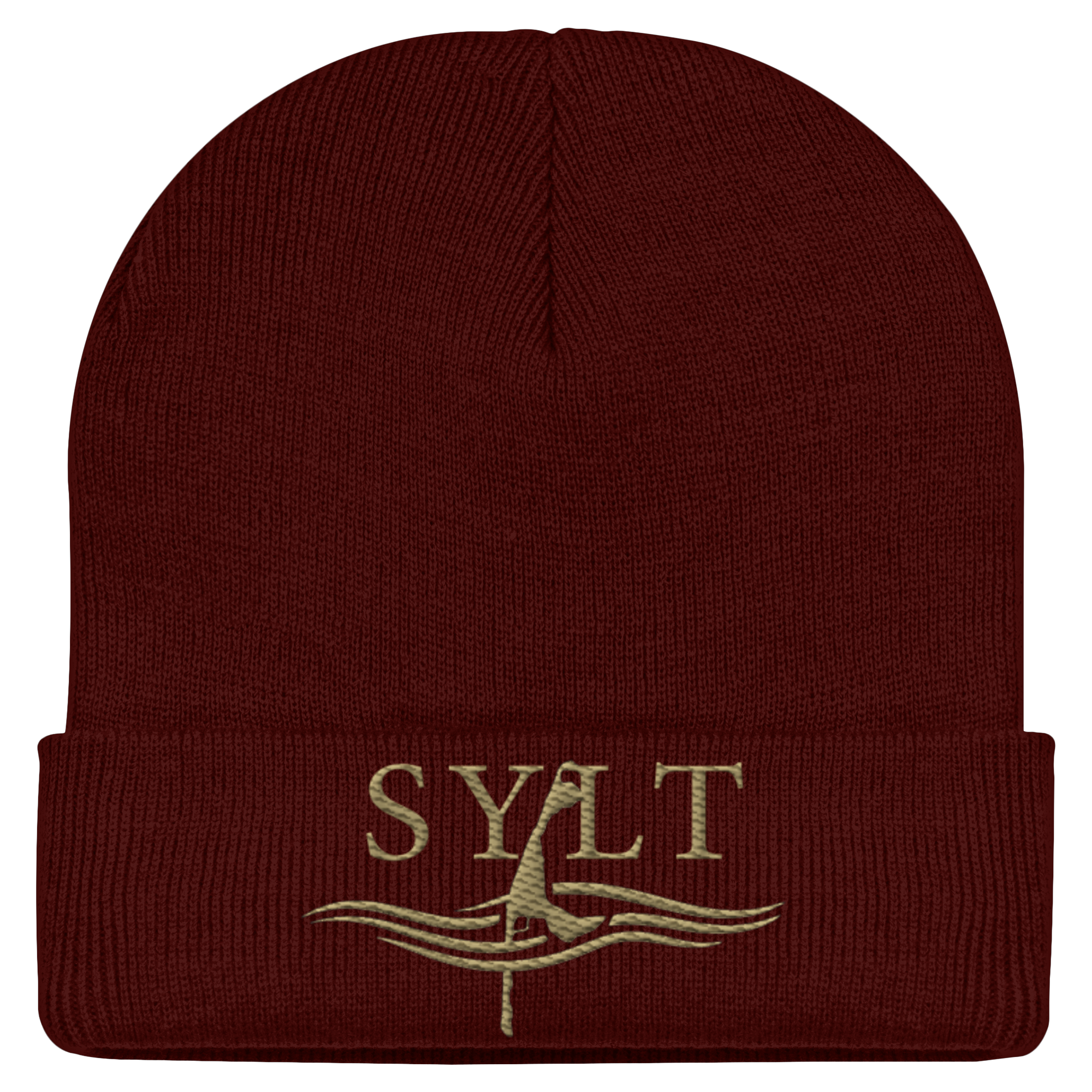 BLACK or WHITE - SyltWelle Stick Gold - Classic Beanie