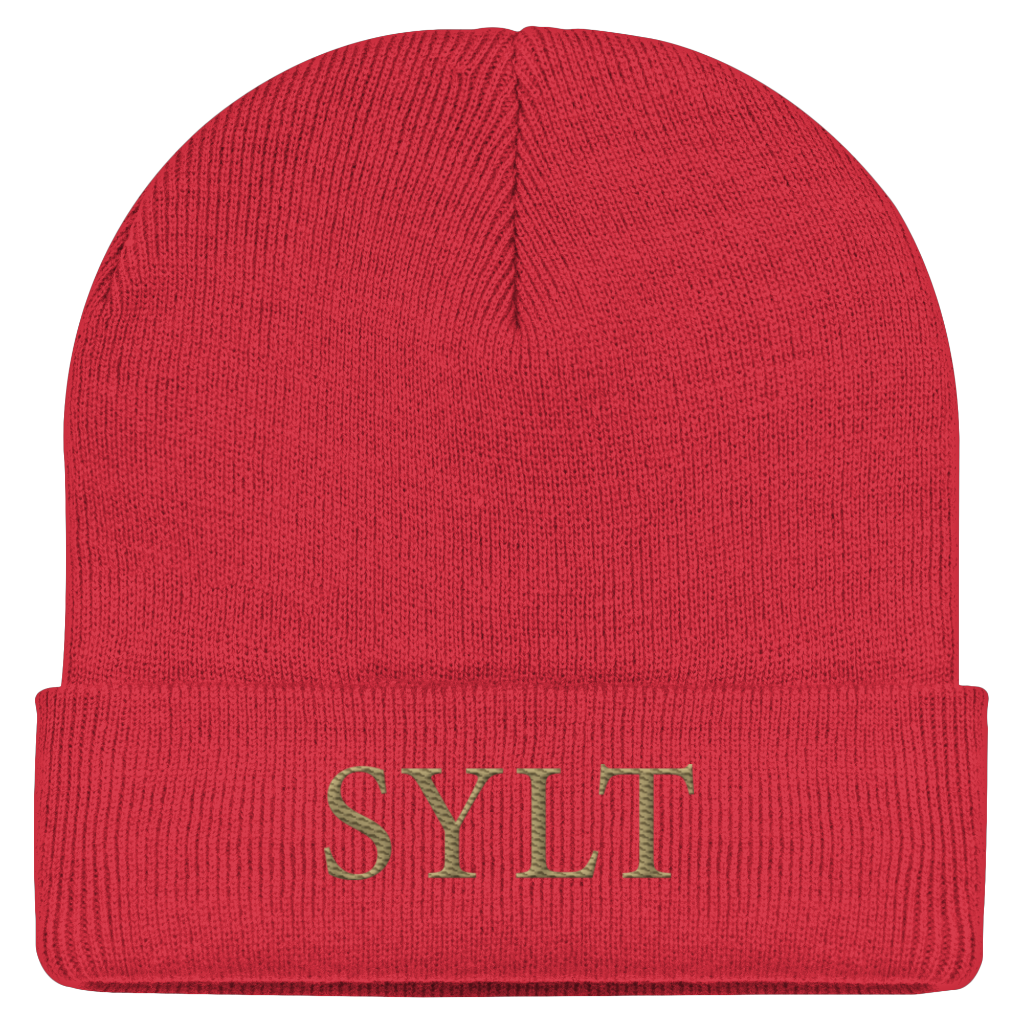 exklusives Sylt Design im Goldstick  - Classic Beanie