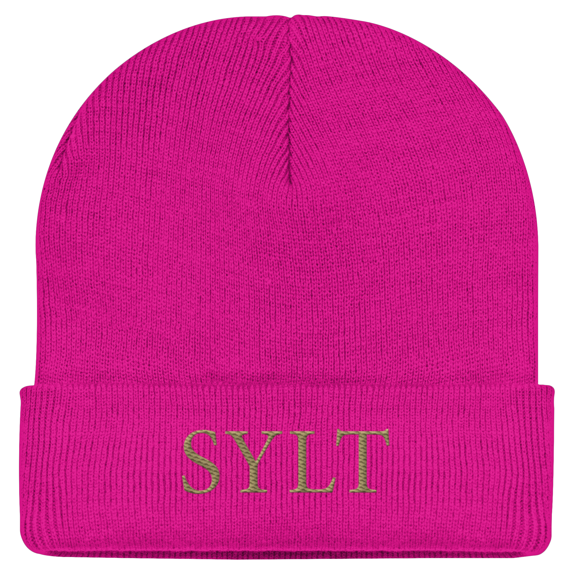 exklusives Sylt Design im Goldstick  - Classic Beanie