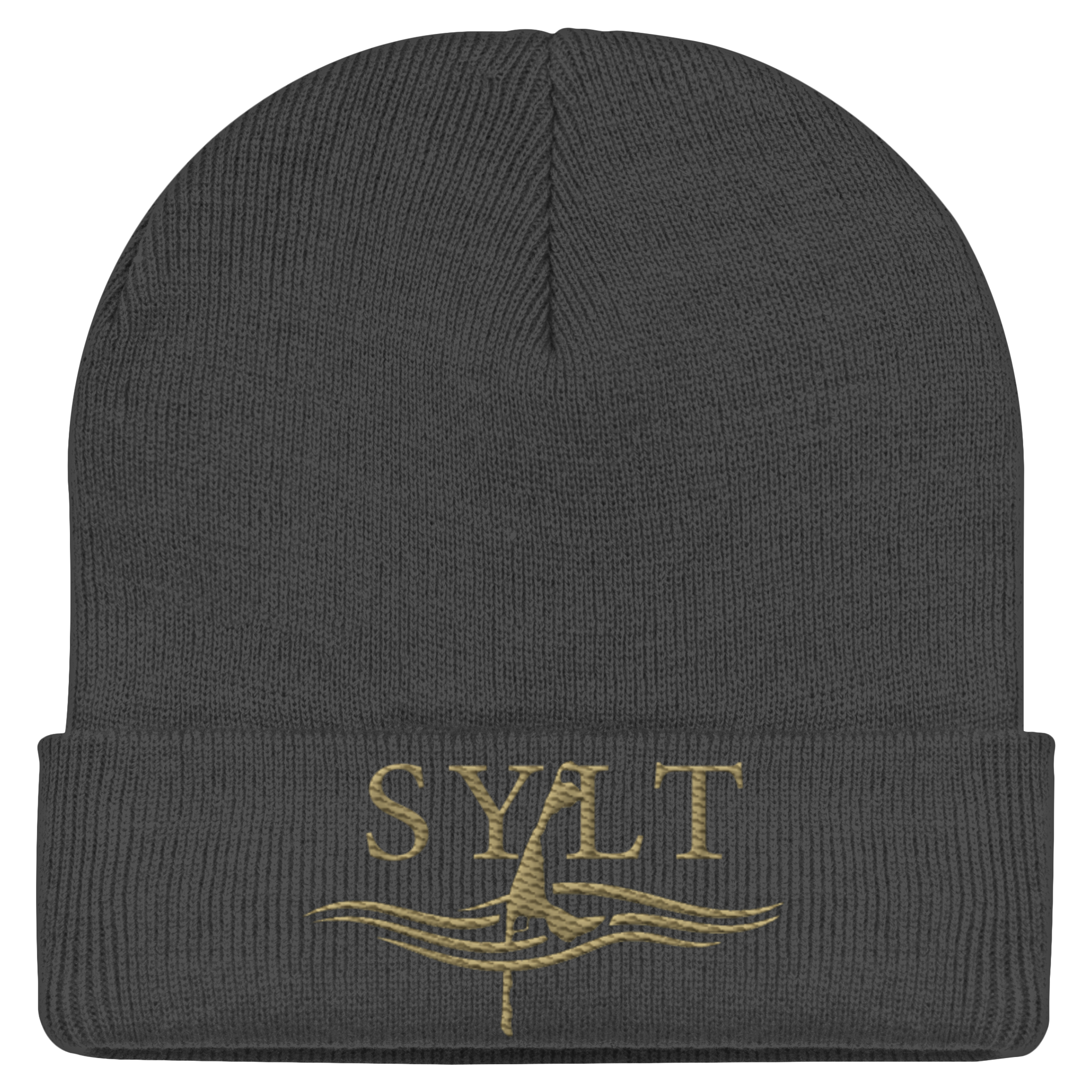 BLACK or WHITE - SyltWelle Stick Gold - Classic Beanie