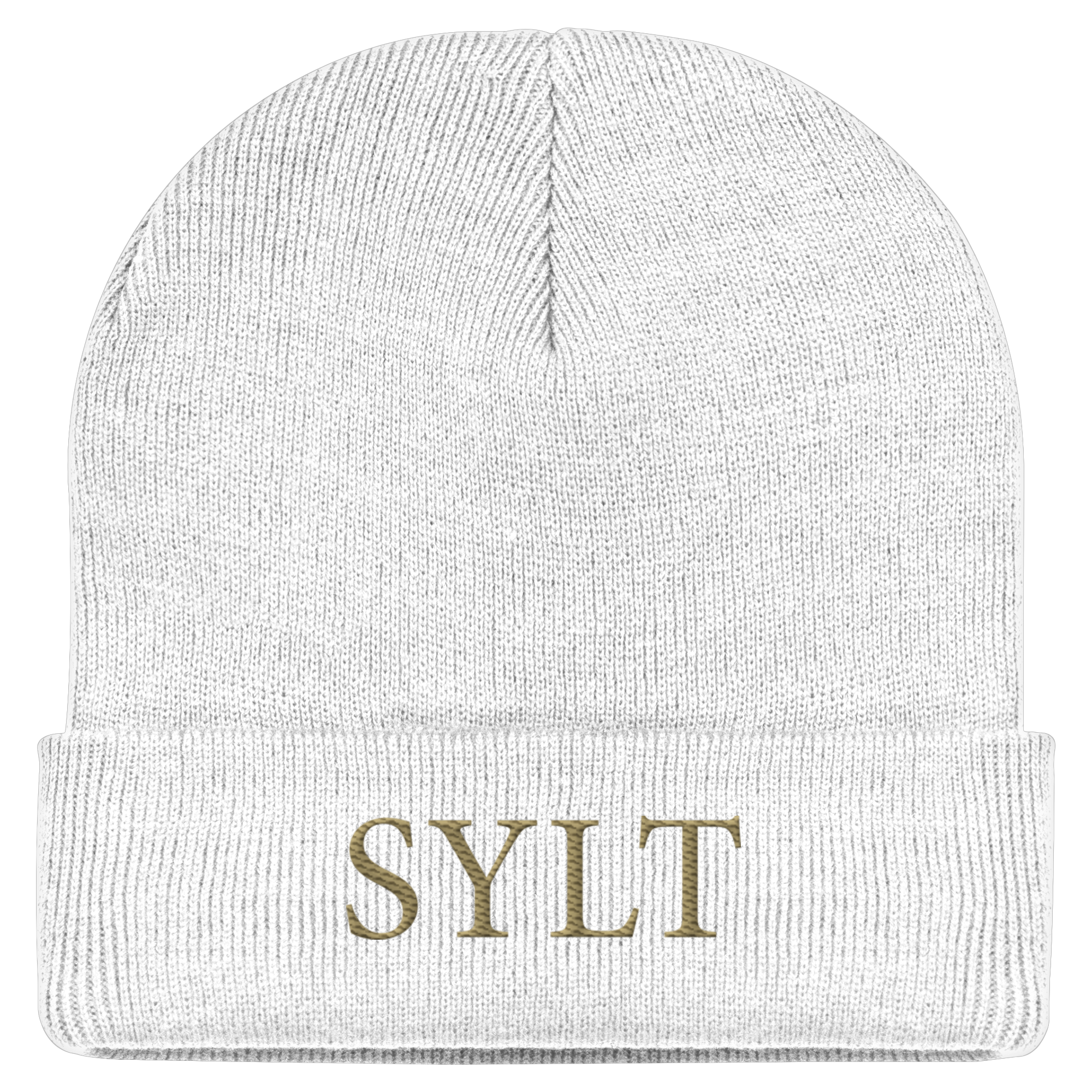 exklusives Sylt Design im Goldstick  - Classic Beanie
