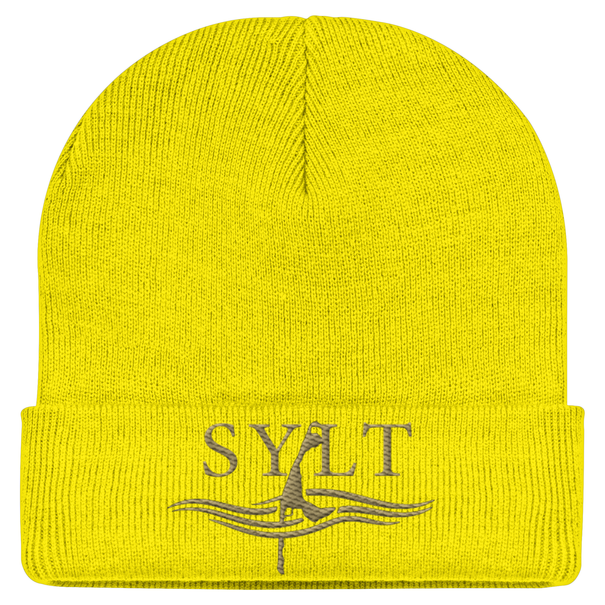 BLACK or WHITE - SyltWelle Stick Gold - Classic Beanie
