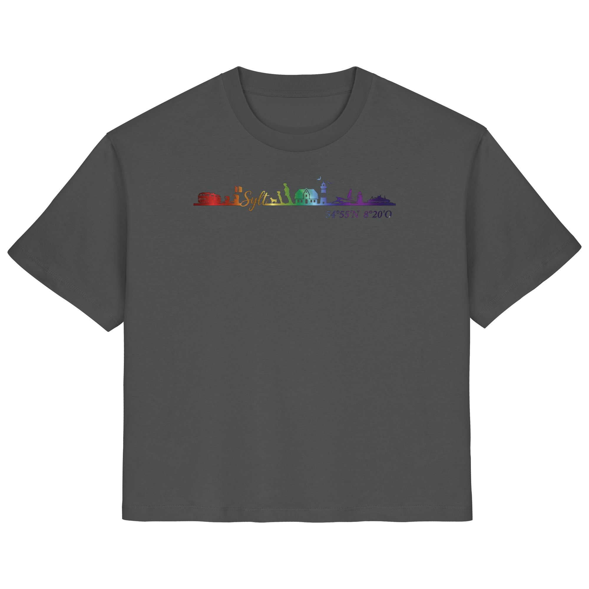 Skyline IV ~ Sylt ist bunt - Frauen Premium T-Shirt