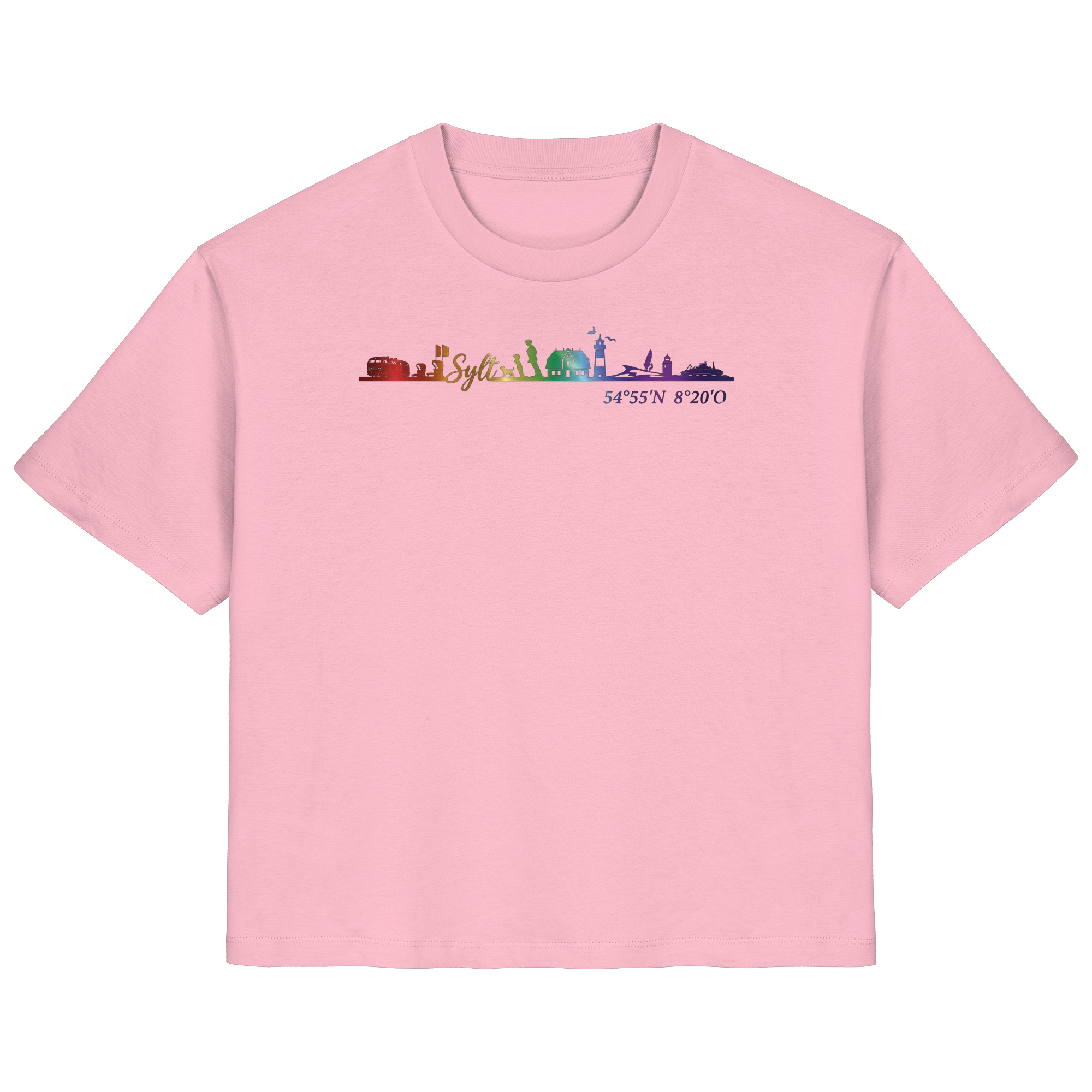 Skyline IV ~ Sylt ist bunt - Frauen Premium T-Shirt