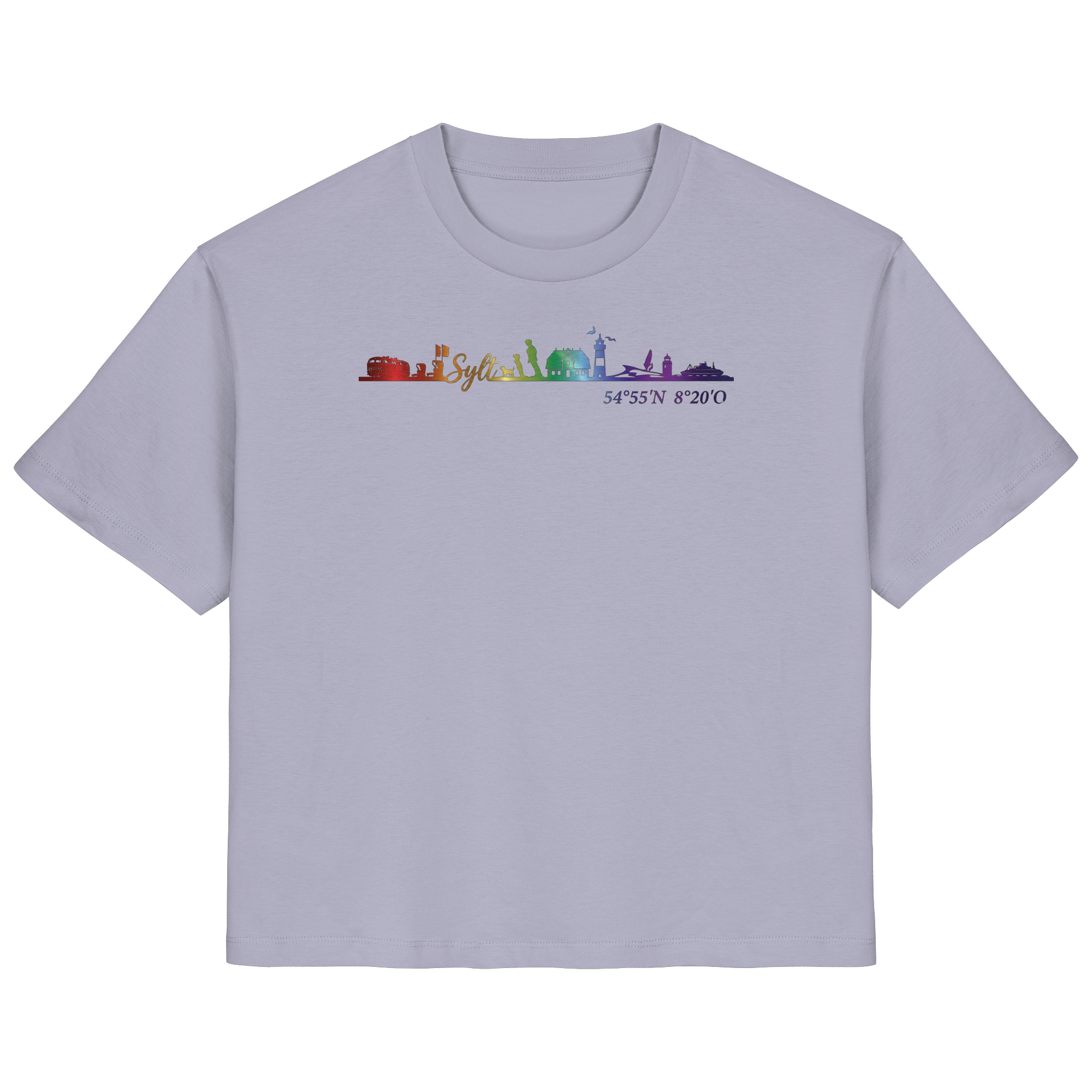 Skyline IV ~ Sylt ist bunt - Frauen Premium T-Shirt
