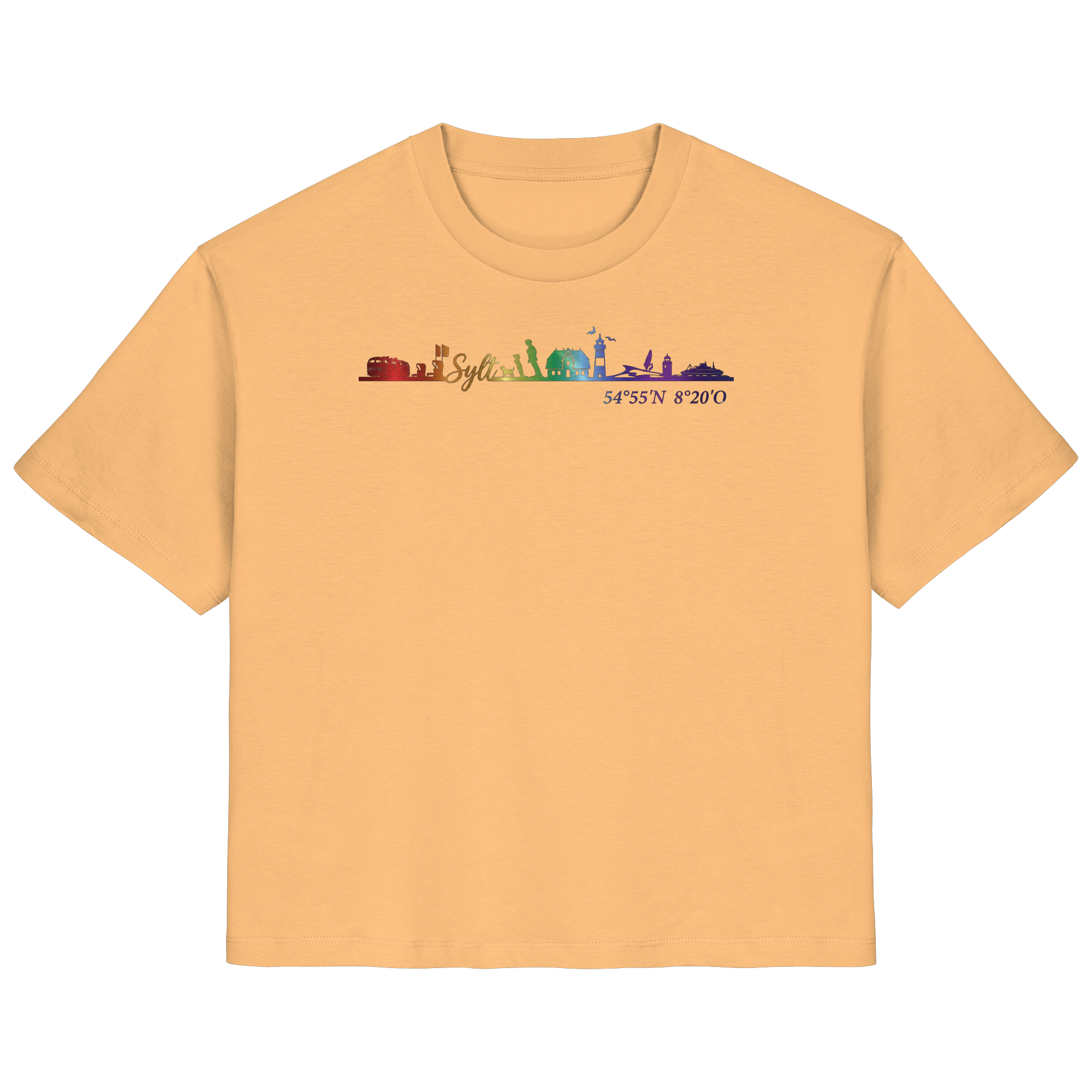 Skyline IV ~ Sylt ist bunt - Frauen Premium T-Shirt