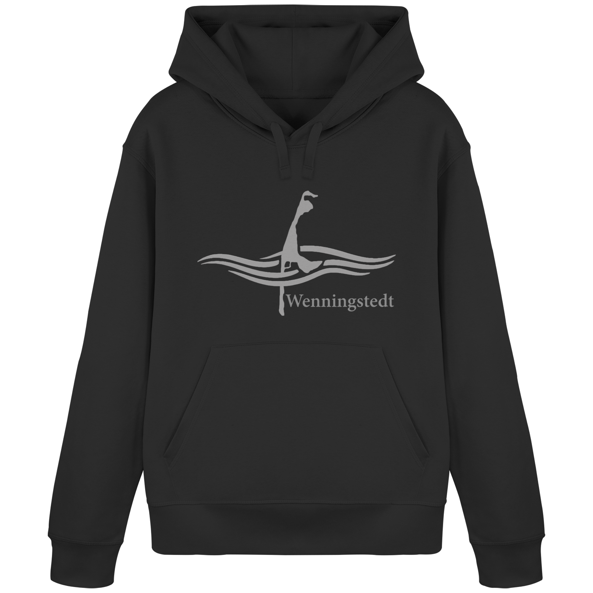maritimes Sylt vom Meer umschlungen - Edition Wenningstedt (Vorne) Basic Hoodie