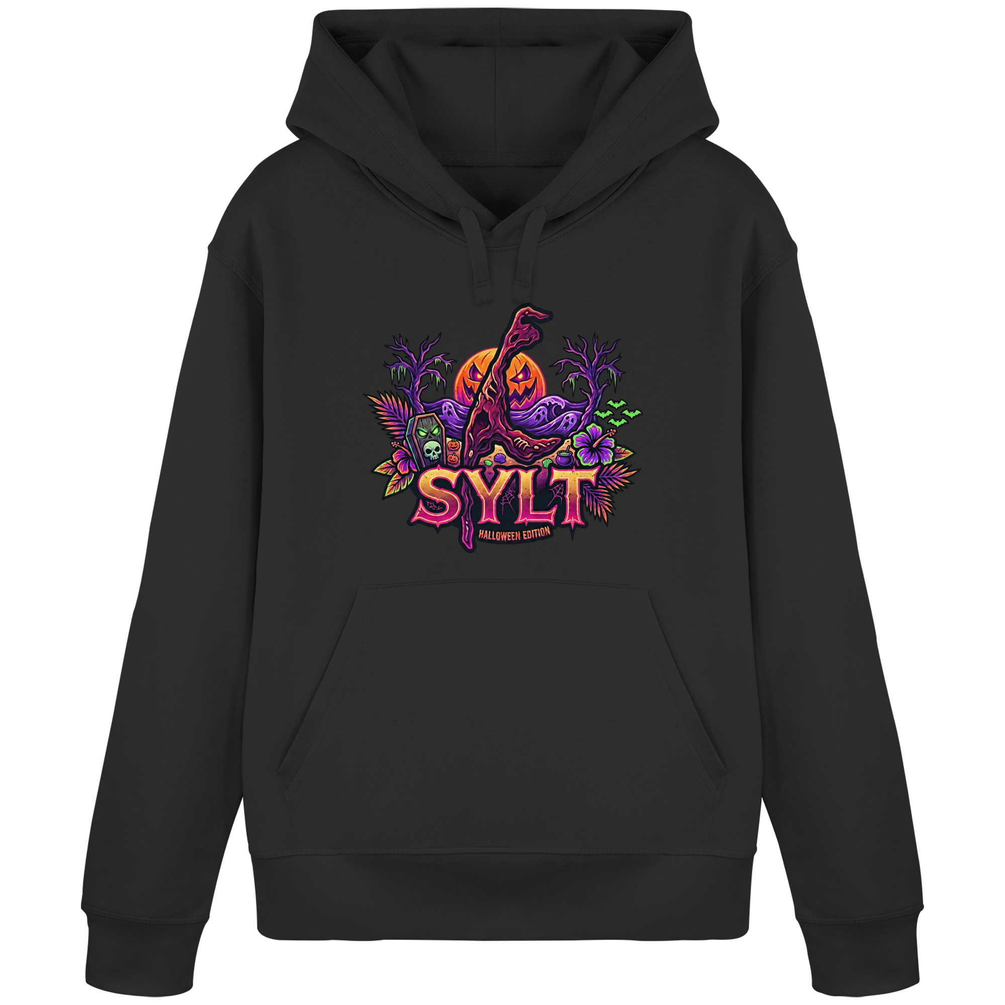 🎃 SYLT HALLOWEEN EDITION – PREMIUM HOODIE (Brustprint)