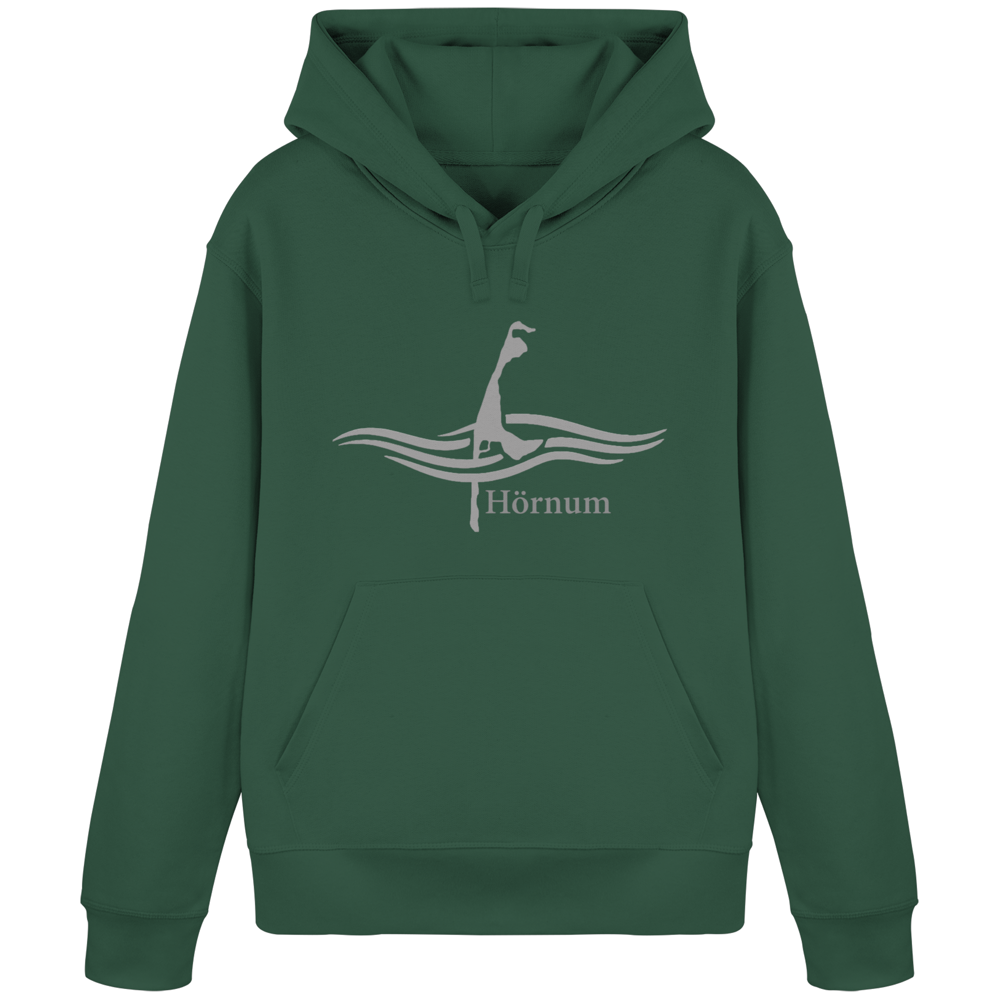 maritimes Sylt vom Meer umschlungen - Edition Hörnum (Vorne) Basic Hoodie
