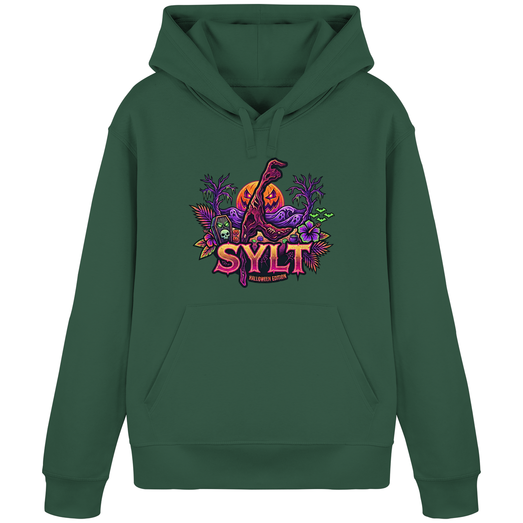 🎃 SYLT HALLOWEEN EDITION – PREMIUM HOODIE (Brustprint)