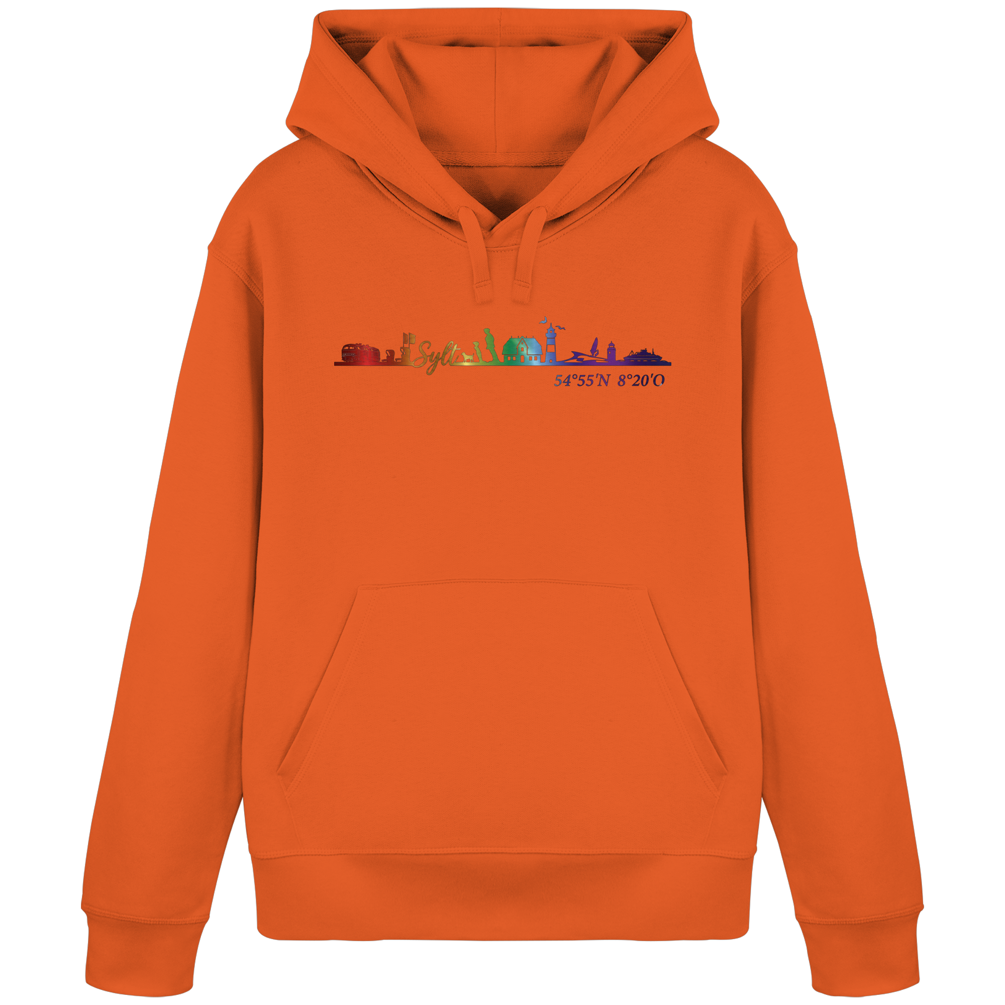 Skyline IV ~ Sylt ist bunt - Premium Hoodie