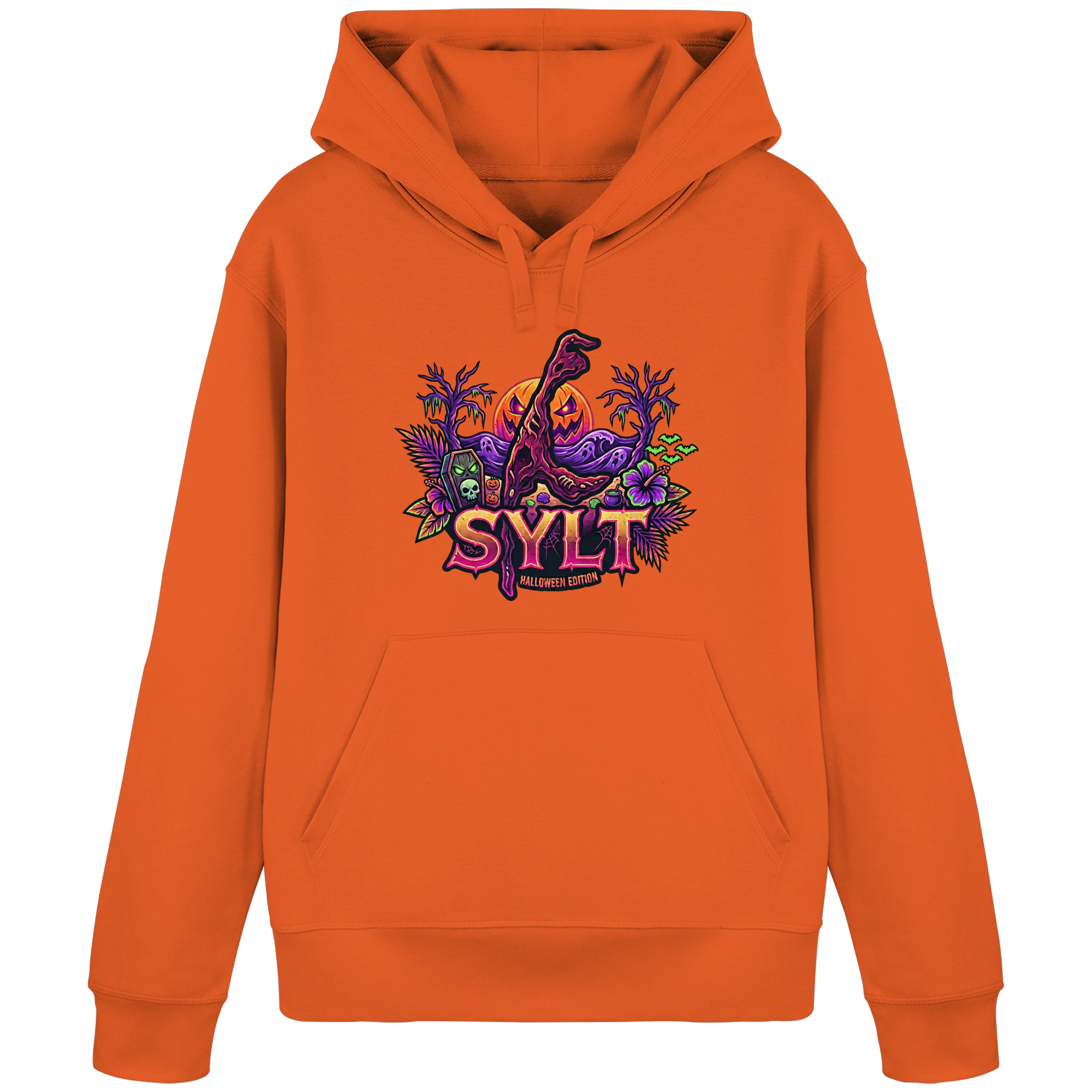 🎃 SYLT HALLOWEEN EDITION – PREMIUM HOODIE (Brustprint)