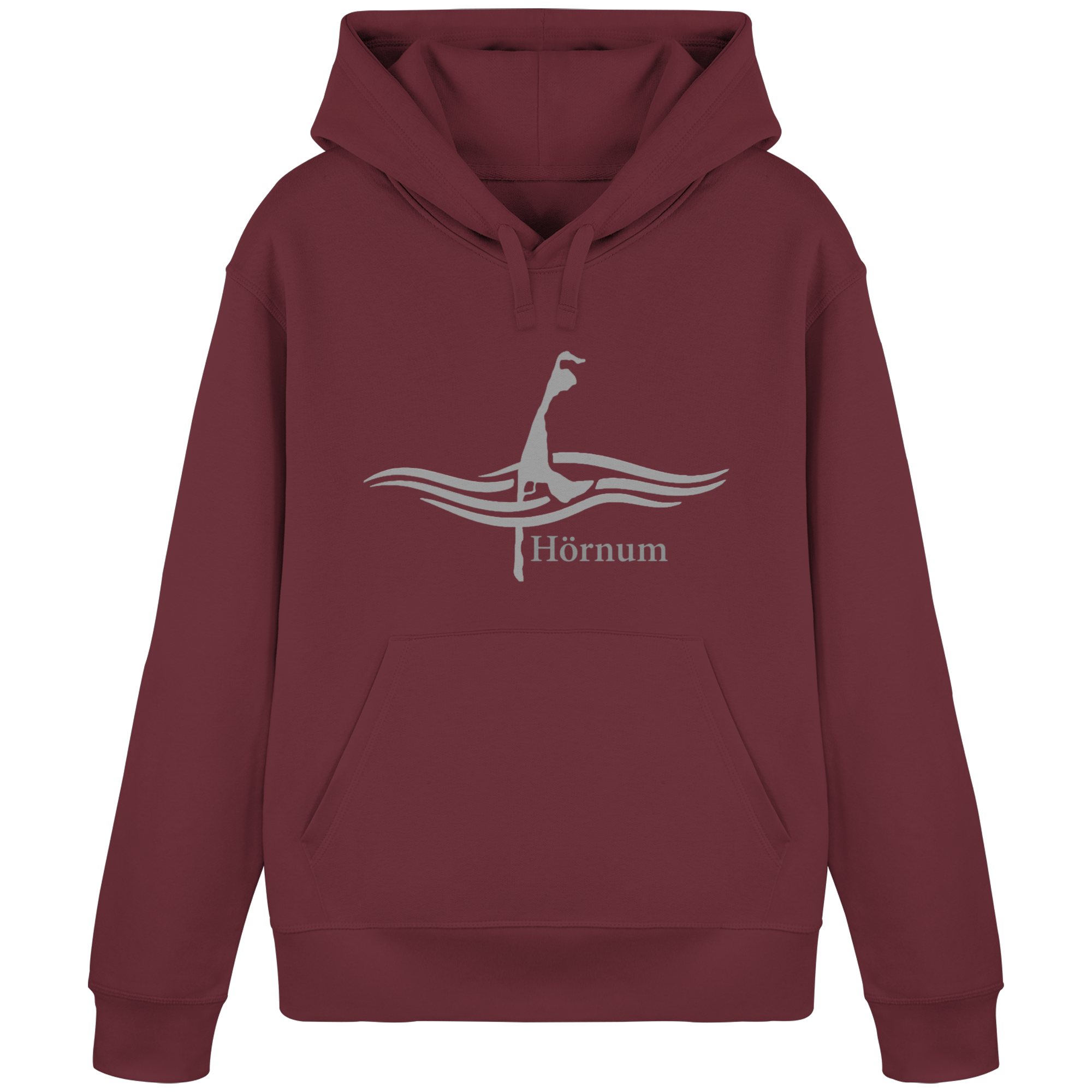 maritimes Sylt vom Meer umschlungen - Edition Hörnum (Vorne) Basic Hoodie
