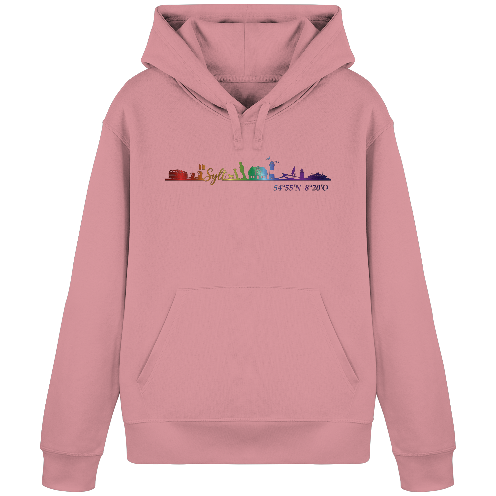 Skyline IV ~ Sylt ist bunt - Premium Hoodie