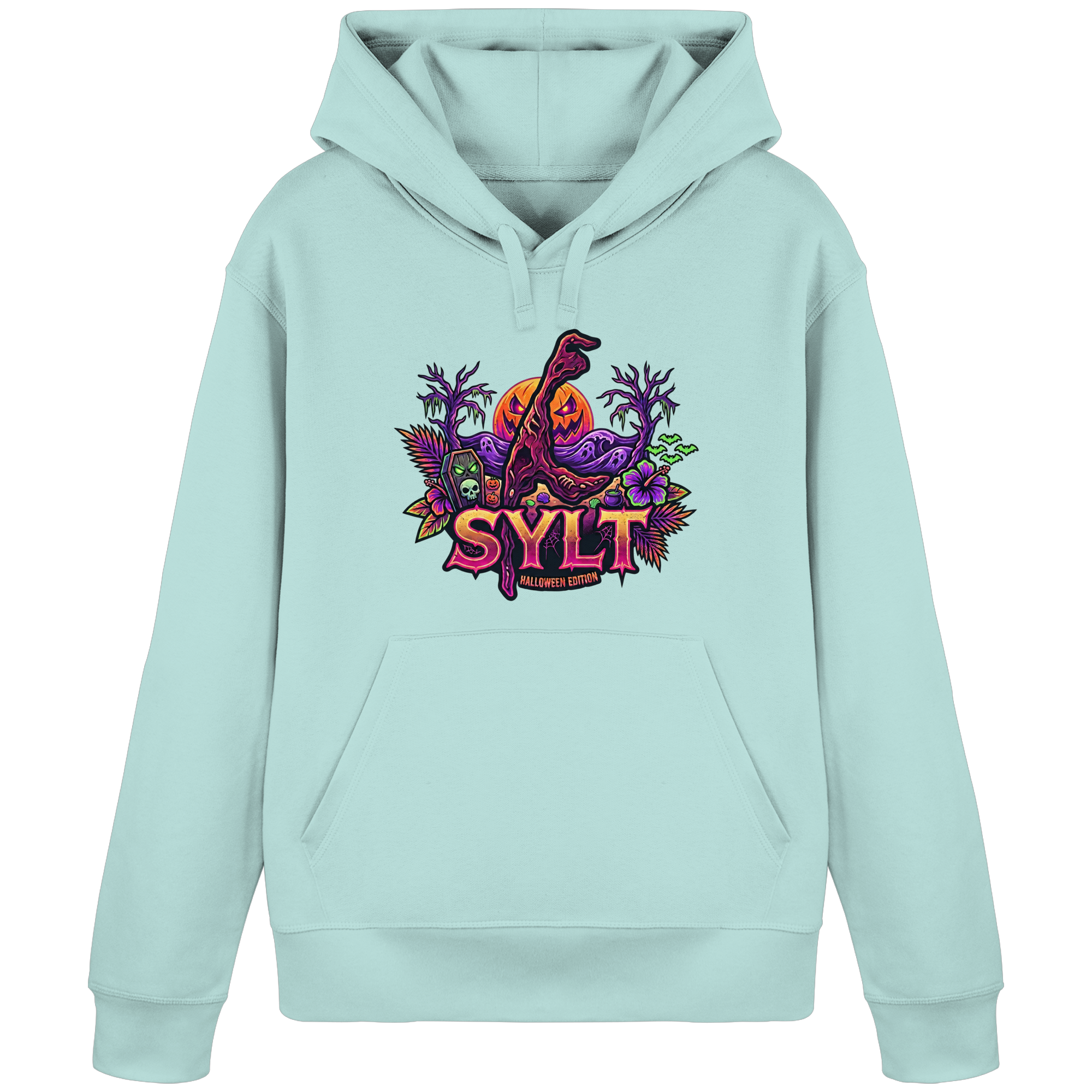 🎃 SYLT HALLOWEEN EDITION – PREMIUM HOODIE (Brustprint)