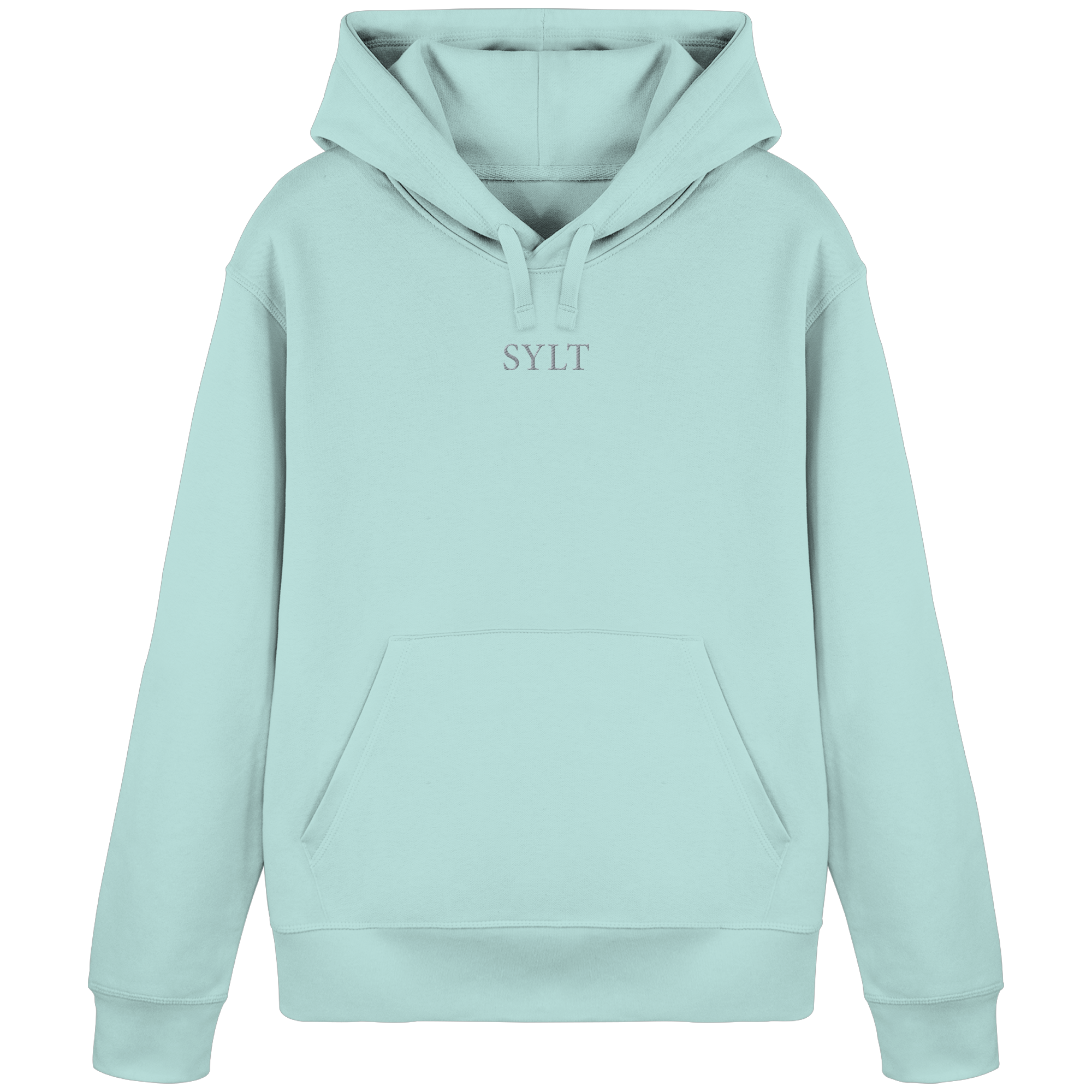 maritime SyltWelle mit Stick (front) & Logo (hinten) - Basic Hoodie