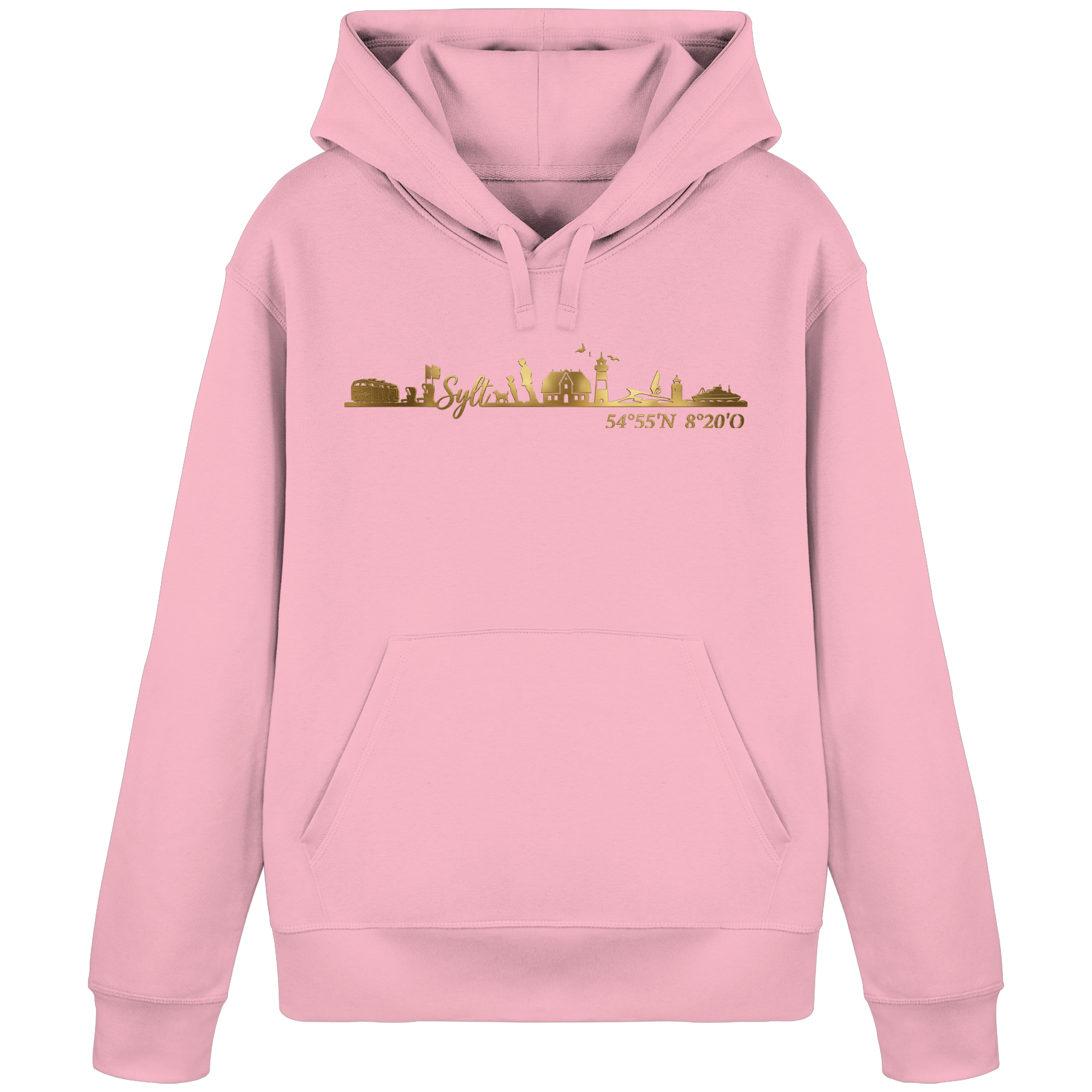 Skyline III - Premium Hoodie GoldArt