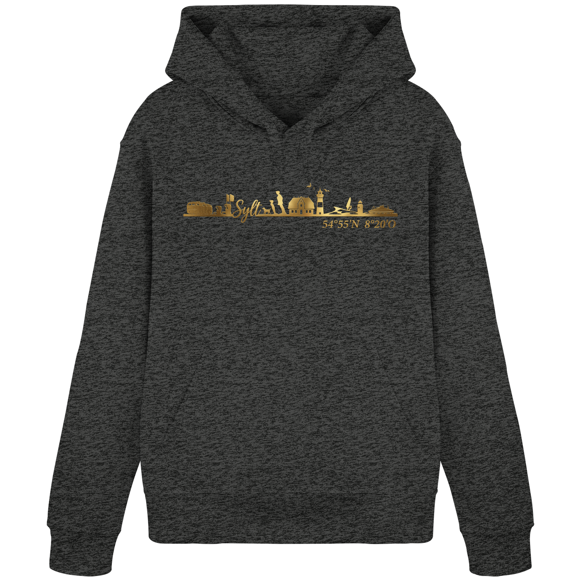Skyline III - Premium Hoodie GoldArt