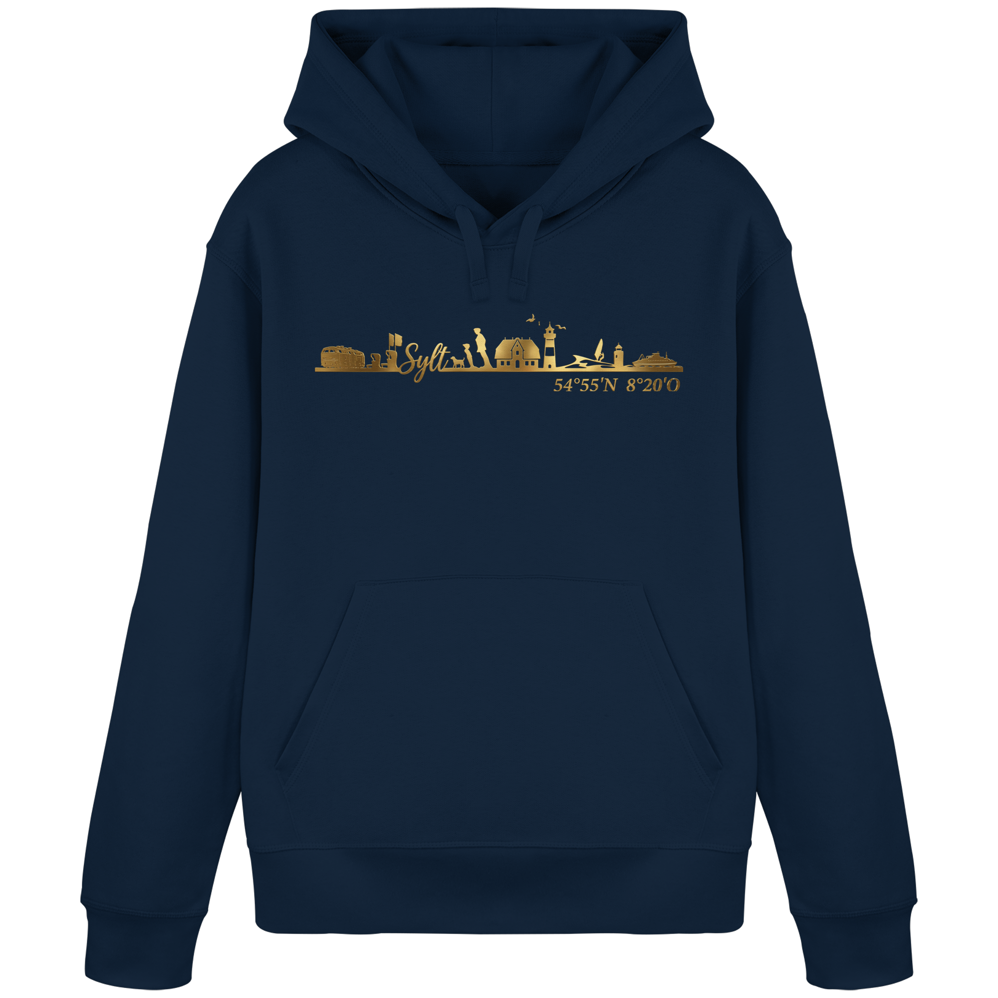 Skyline III - Premium Hoodie GoldArt